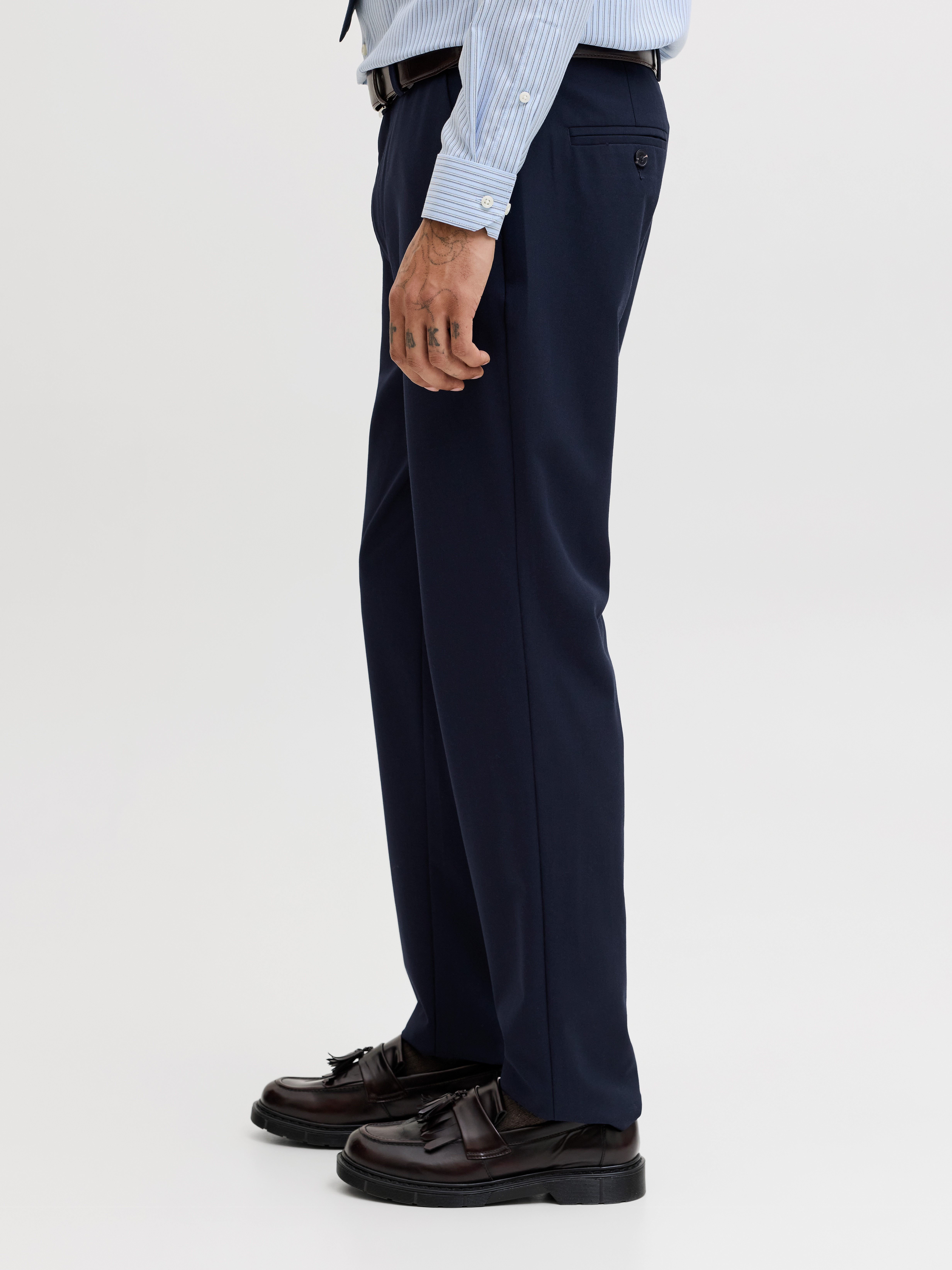 Jack & Jones Chinos JPSTOLLIE CONNOR CHINO NOOS Materialmix, regular fit