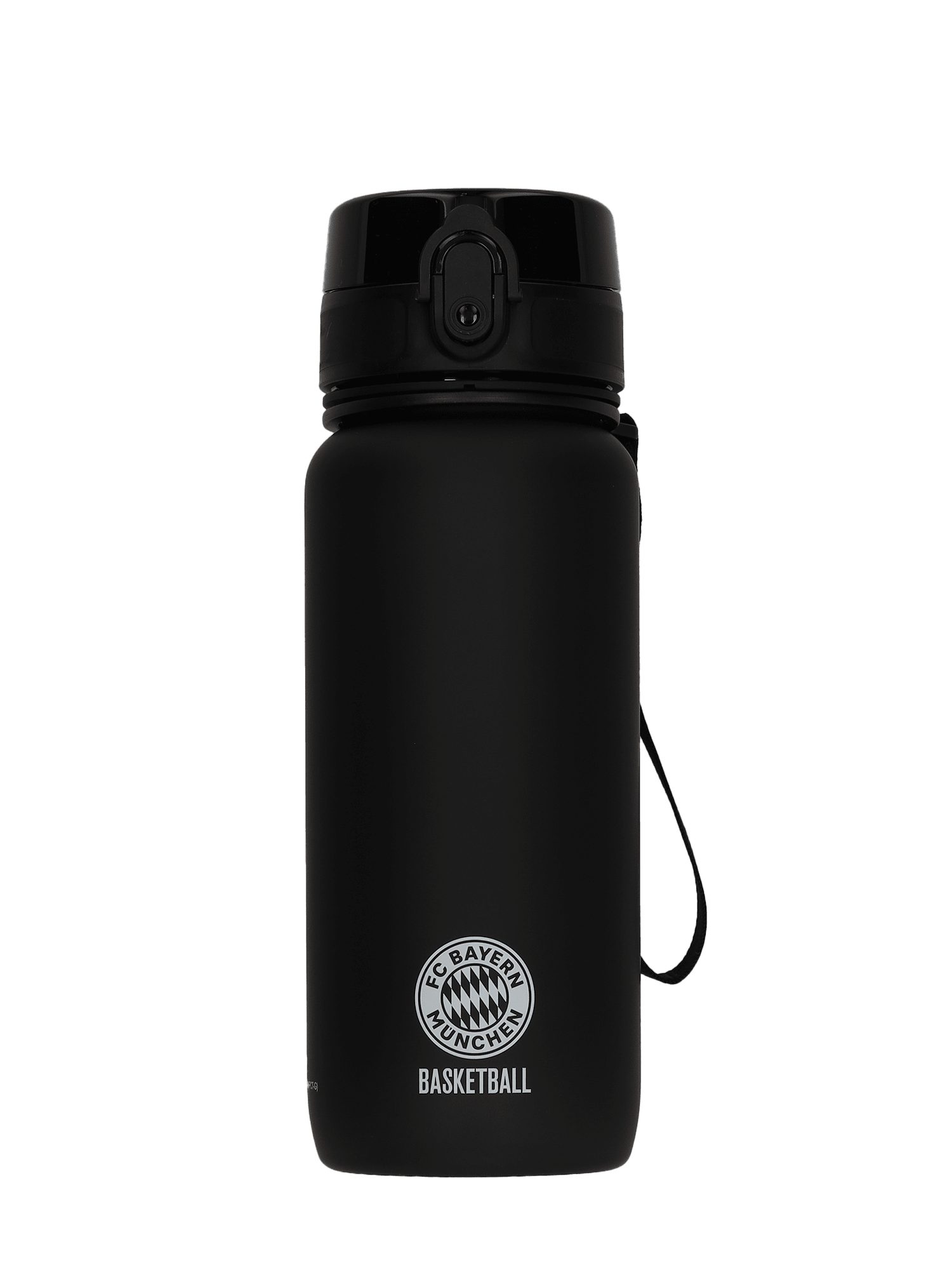 FC Bayern München Trinkflasche FC Bayern München Basketball I Trinkflasche Hustles Harder I Schwarz