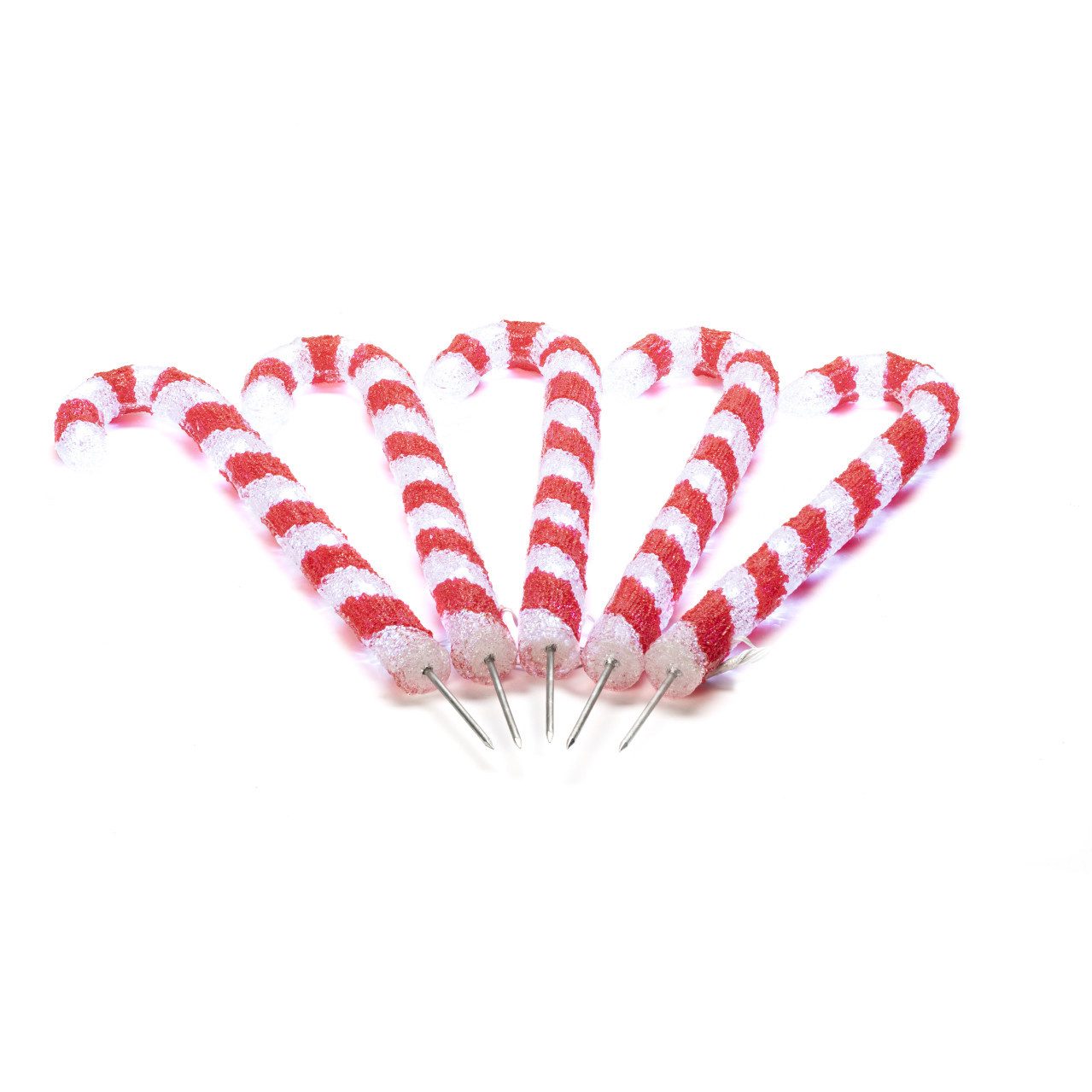KONSTSMIDE Dekofigur Konstsmide LED Weihnachtsdeko Zuckerstangen 80