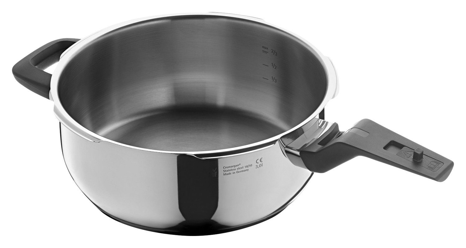 WMF Bratpfanne PERFECT PREMIUM, Schnellkochpfanne, Grau, 3 Liter