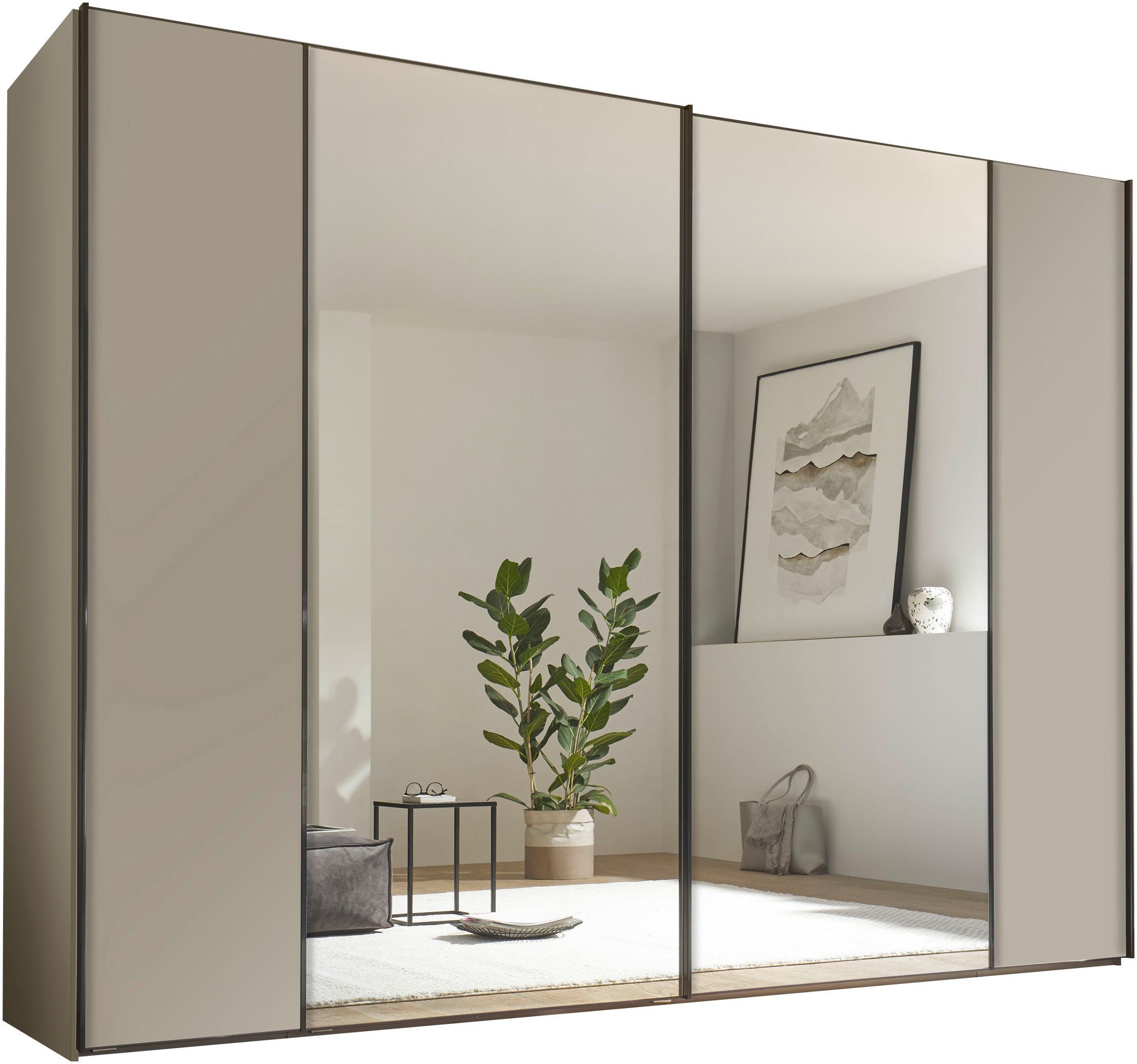 STAUD Schwebetürenschrank Sonett 120 G, Made in Germany mit vier verschiedenen Ausstattungsvarianten