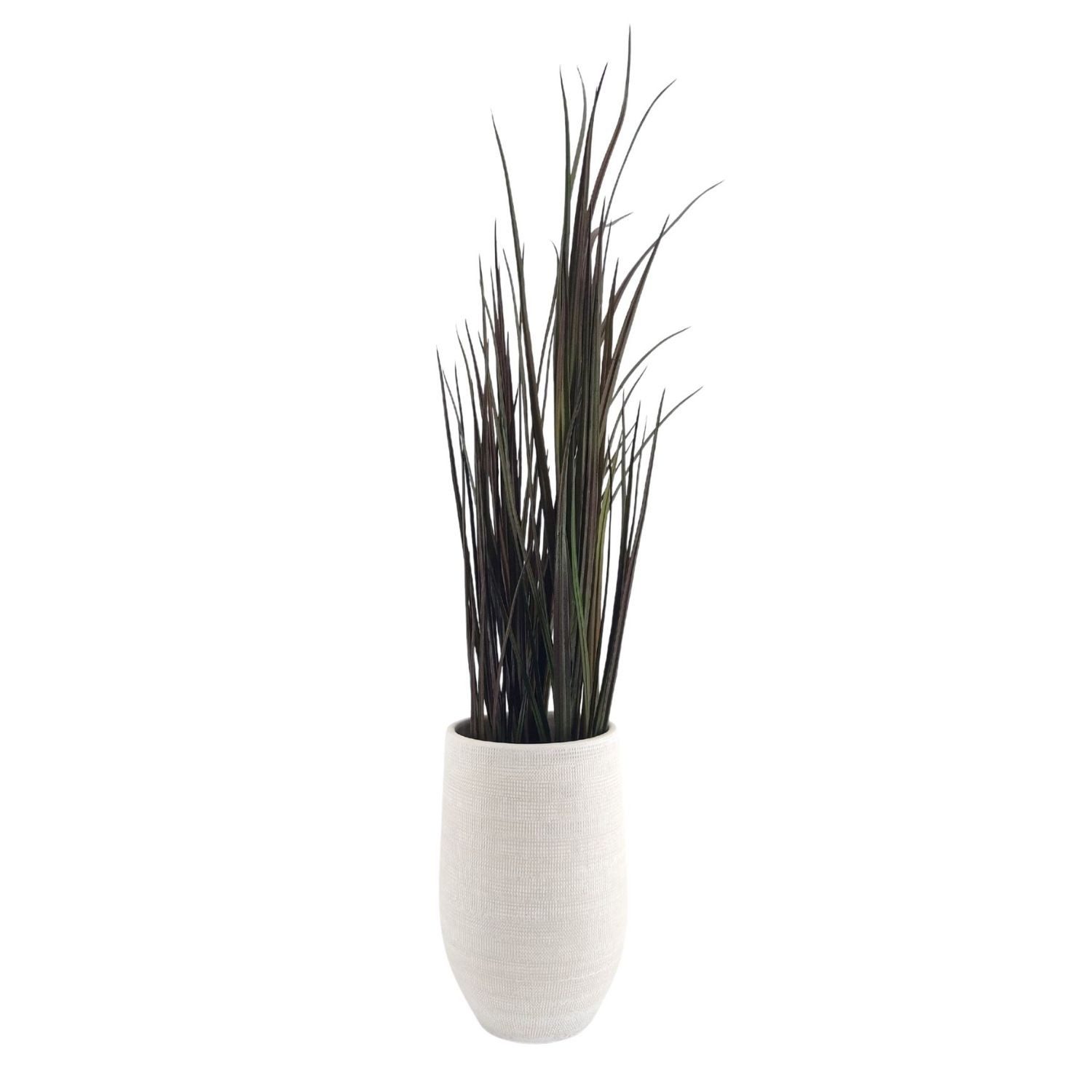 CreaFlor Home Bodenvase Tokio, Farbe: Grau, Höhe: 30cm