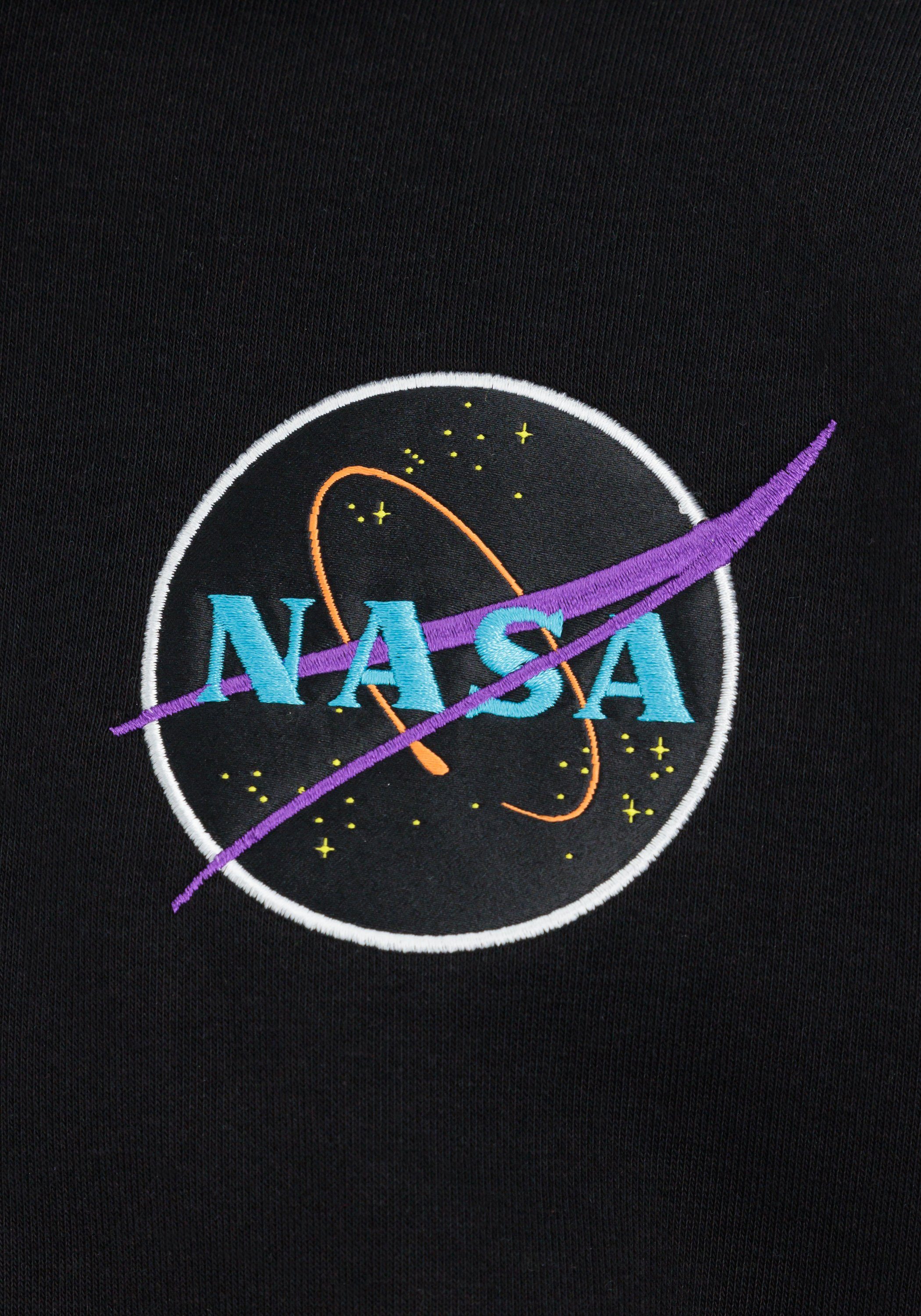 Hoodies Alpha - Space Hoodie Alpha black/neon Hoody Shuttle Industries purple Men Industries