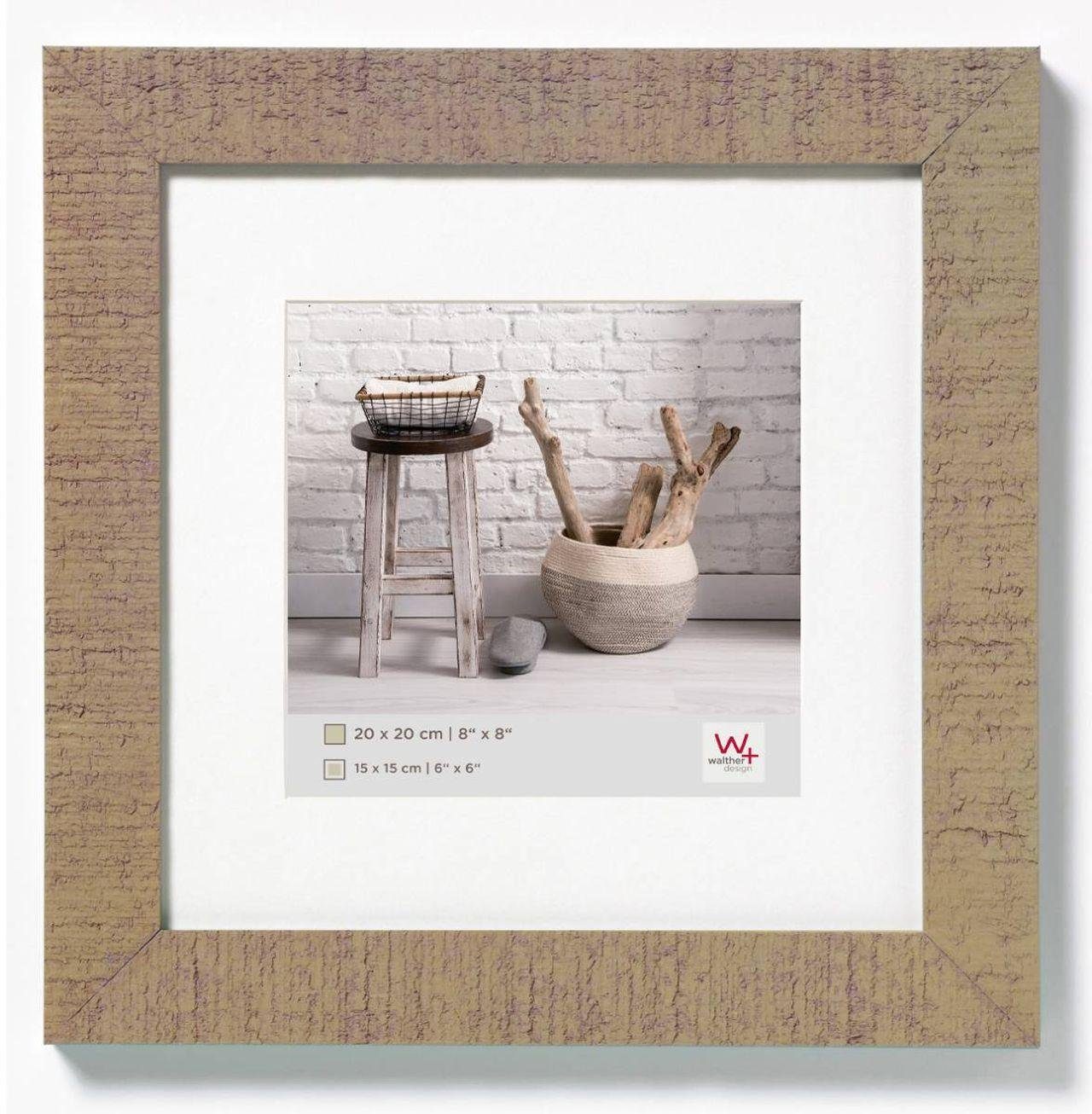 Walther Bilderrahmen Holzrahmen HO220C Home 20x20cm günstig online kaufen