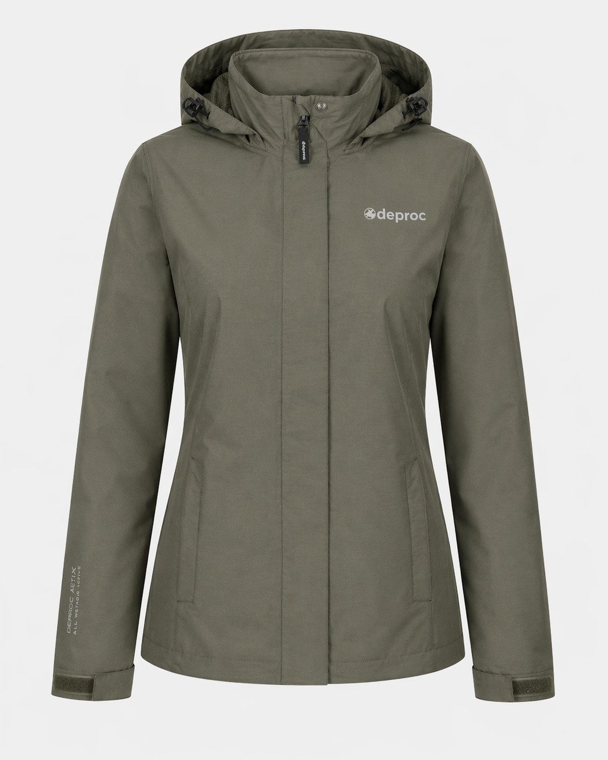 DEPROC Active Funktionsjacke LAVAL II WOMEN Funktionsjacke, Wanderjacke, Regenjacke abnehmbare Kapuze