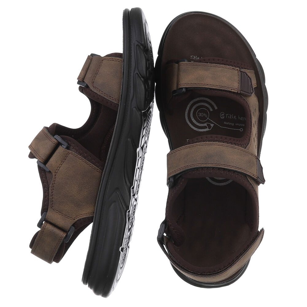 Coolwalk Bequeme Herrensandalen mit Klettverschluss für günstig online kaufen