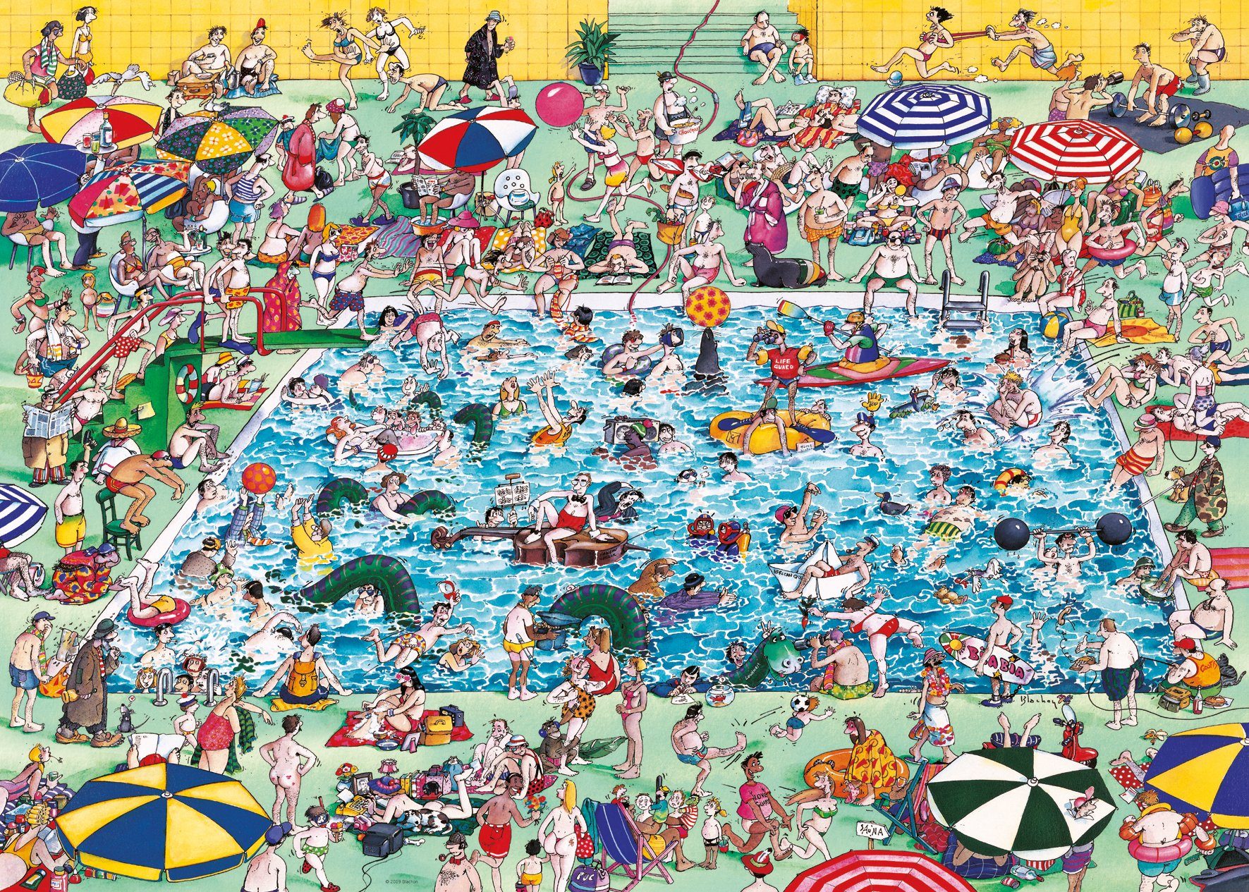 HEYE Puzzle Cool Down!, Blachon, 1000 günstig online kaufen