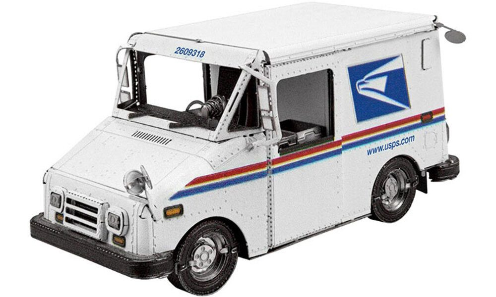 Puzzle Metal Earth, LLV Postwagen - 3D Metall Puzzle