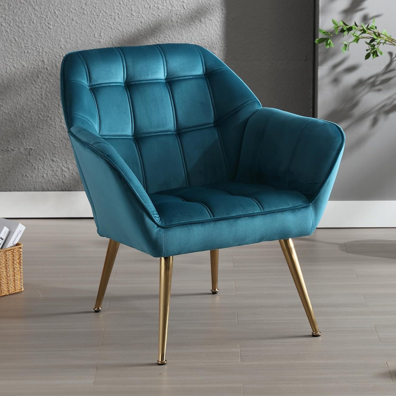 WAHSON OFFICE CHAIRS Ohrensessel mit Massivholz-/Metallbeinen günstig online kaufen