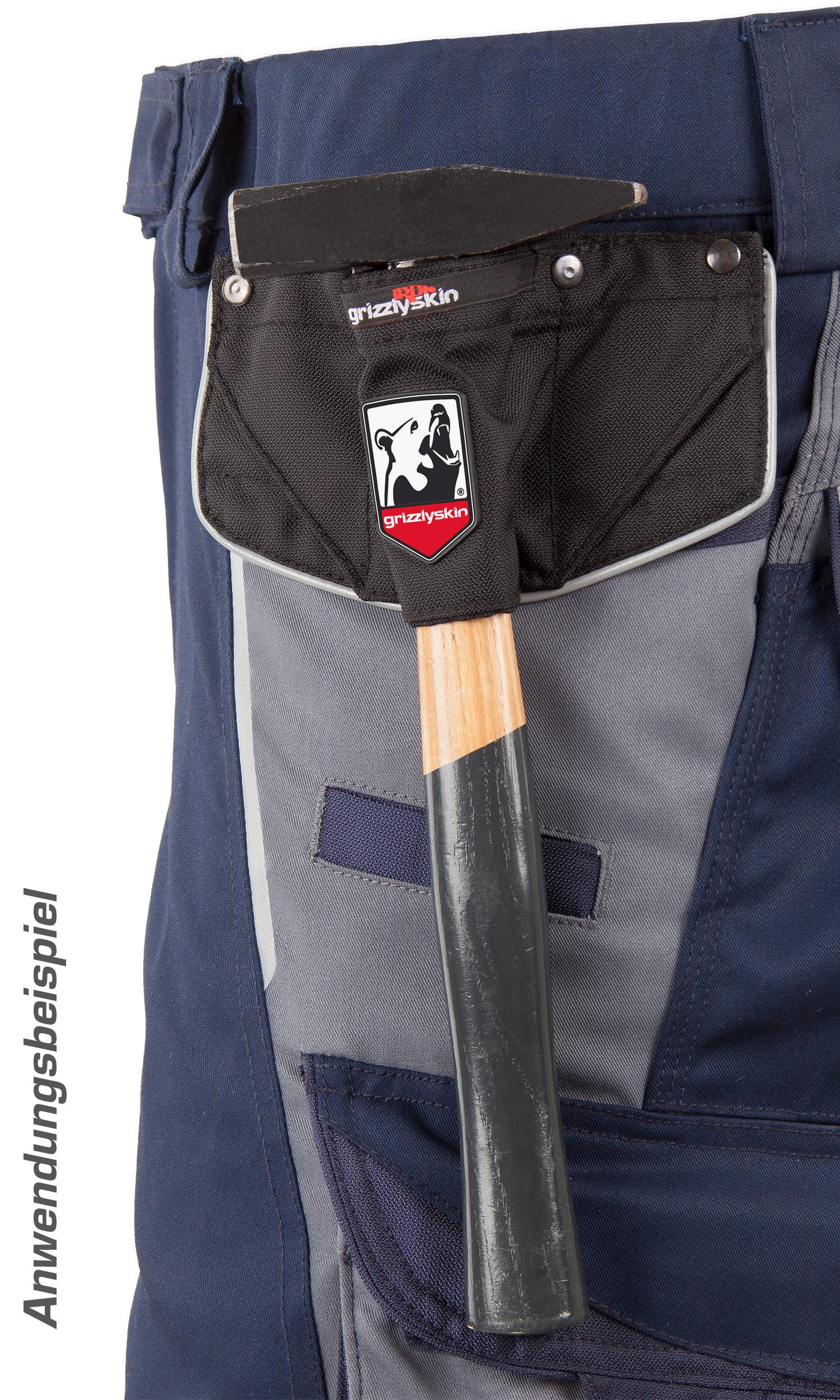 Qualitex Workwear Arbeitshose praktische Hammerschlaufe für den Gürtel aus günstig online kaufen