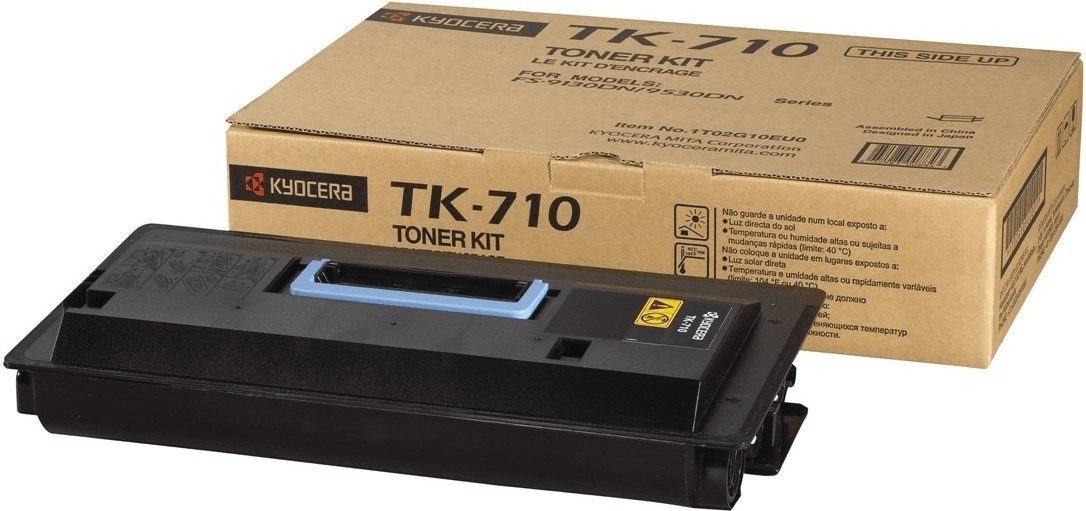 Tonerpatrone Lasertoner Kyocera TK710 schwarz.