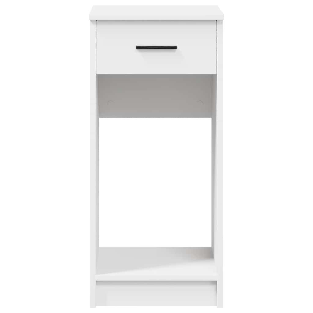 vidaXL Schreibtisch Computerschrank mit Schublade Weiß 35x45x77 cm – Bild 5 von 5