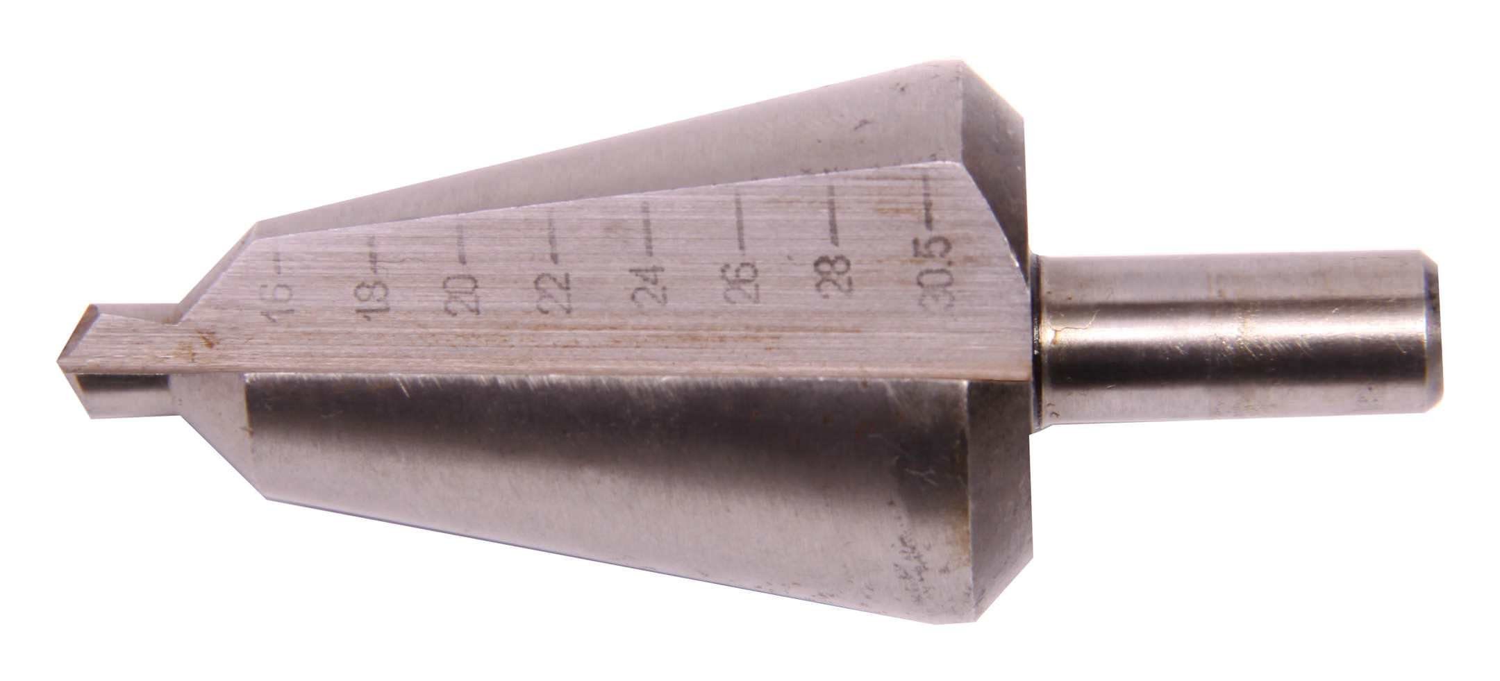 Blechschälbohrer Metallbohrer, 3 HSS - fortis Metall 14 mm