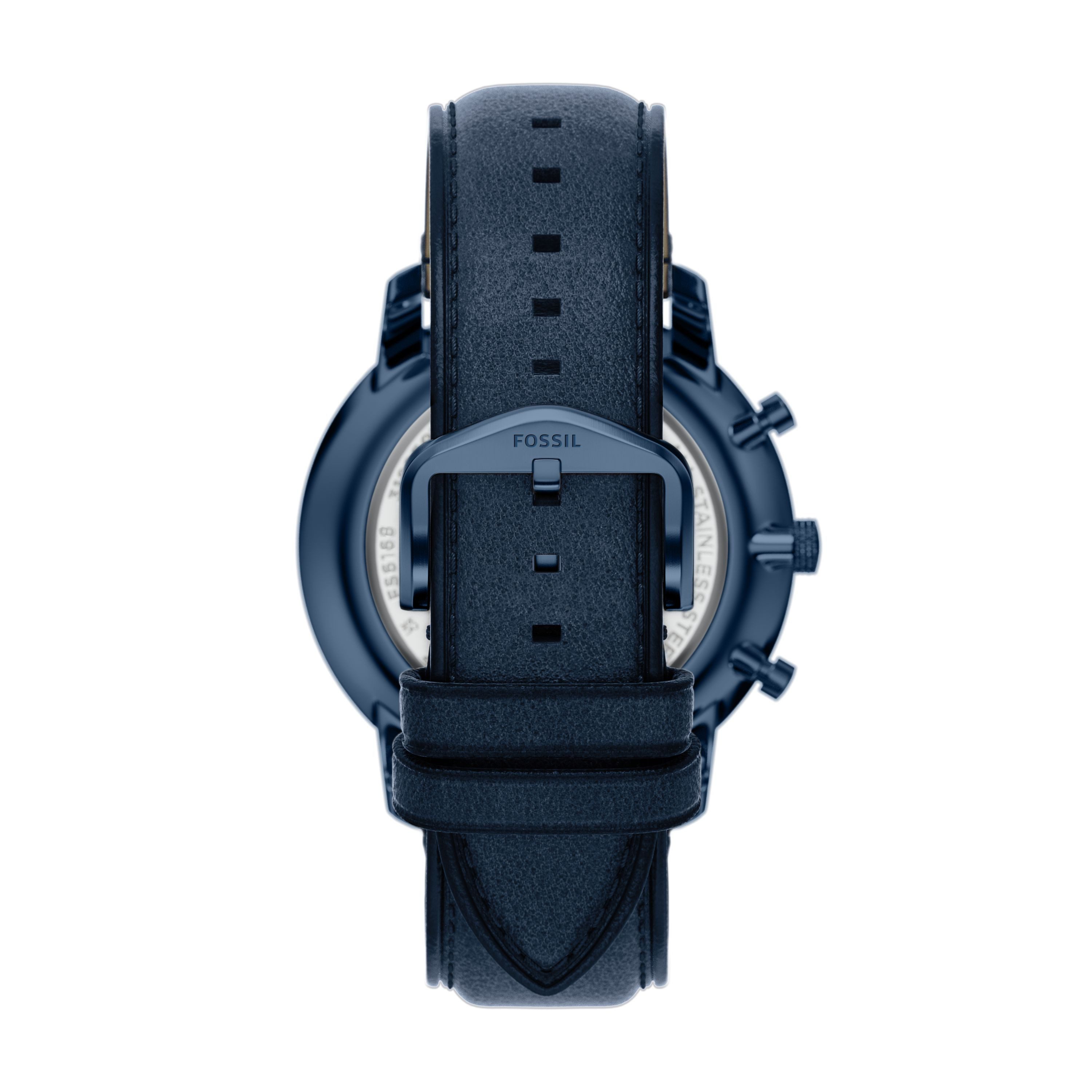 Fossil Chronograph Neutra FS6168, Quarzuhr, Armbanduhr, Herrenuhr, Lederarmband, analog, Tag