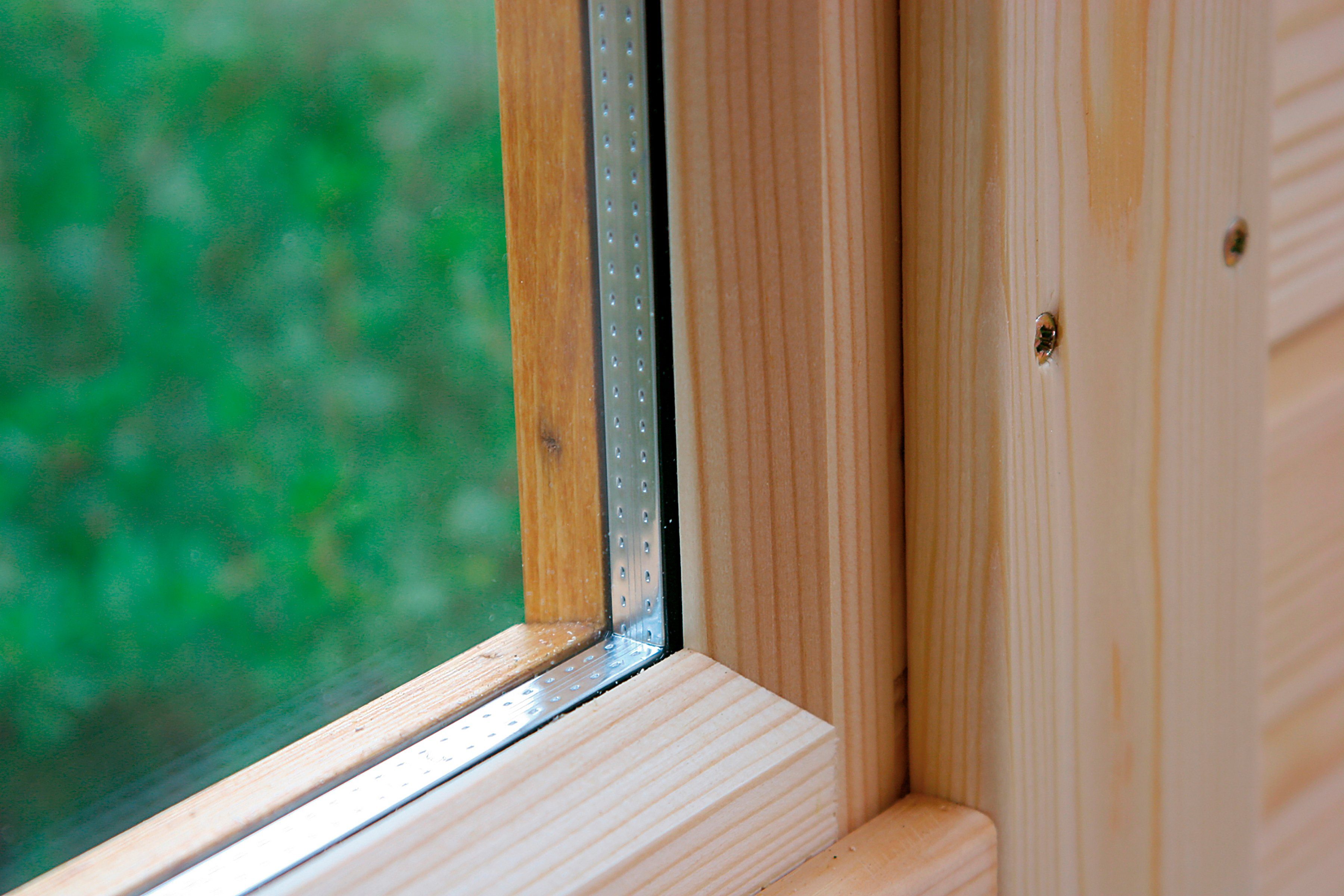 Wolff Holzpavillon »Capri 3.5«, (Set), BxT: 430x430 cm, mit