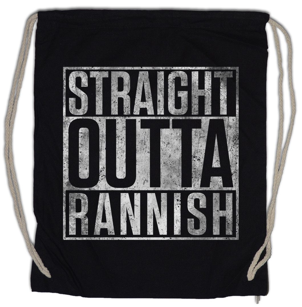Urban Backwoods Turnbeutel Straight Outta Rannish Turnbeutel The Kingkiller Books Fantasy (1-tlg), Chronicle Kvothe Die Königsmörder