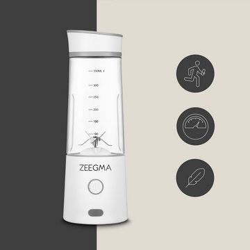 Zeegma Standmixer Vitamine Go, 300,00 W, Mixen und Zerkleinern von Eis / 5000 mAh / 300W