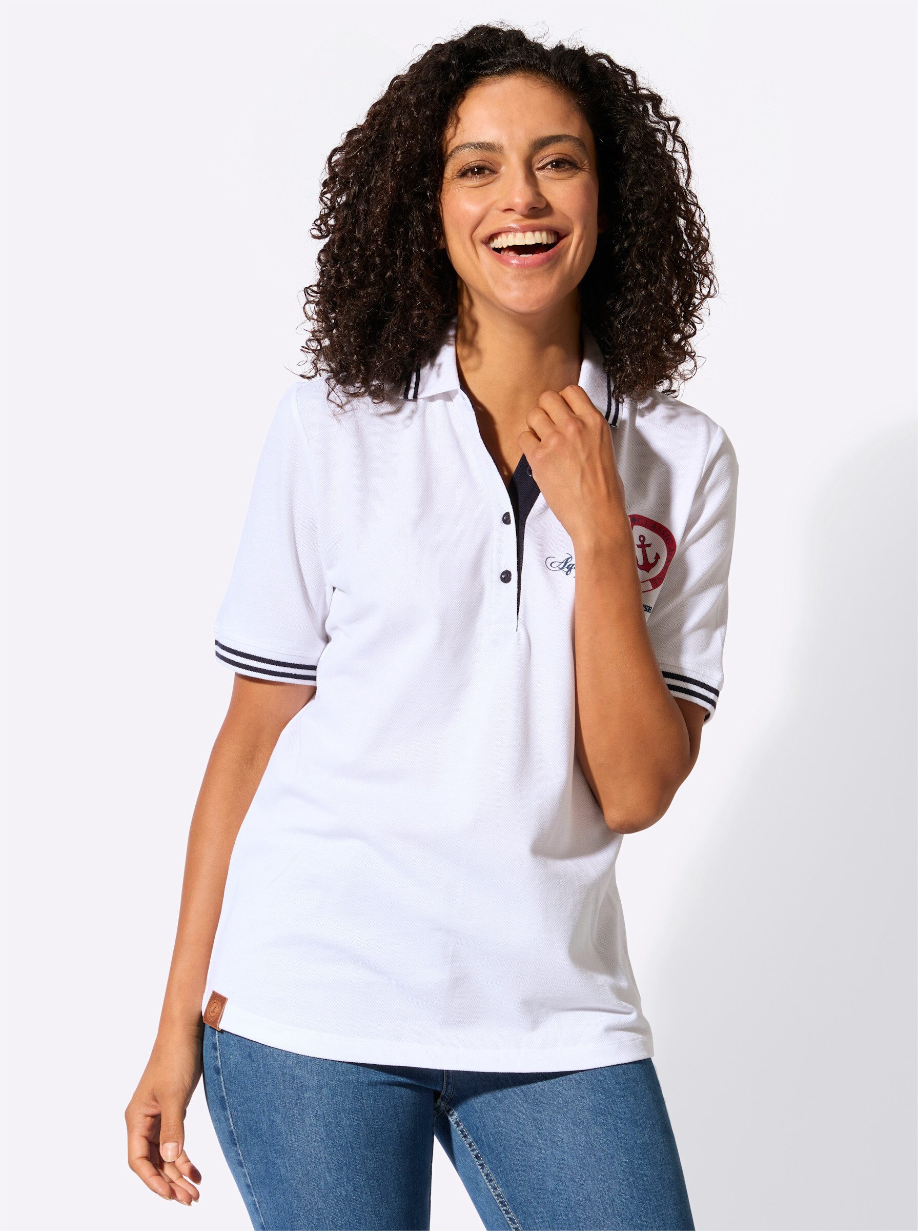 Witt T-Shirt Poloshirt Kurzarm