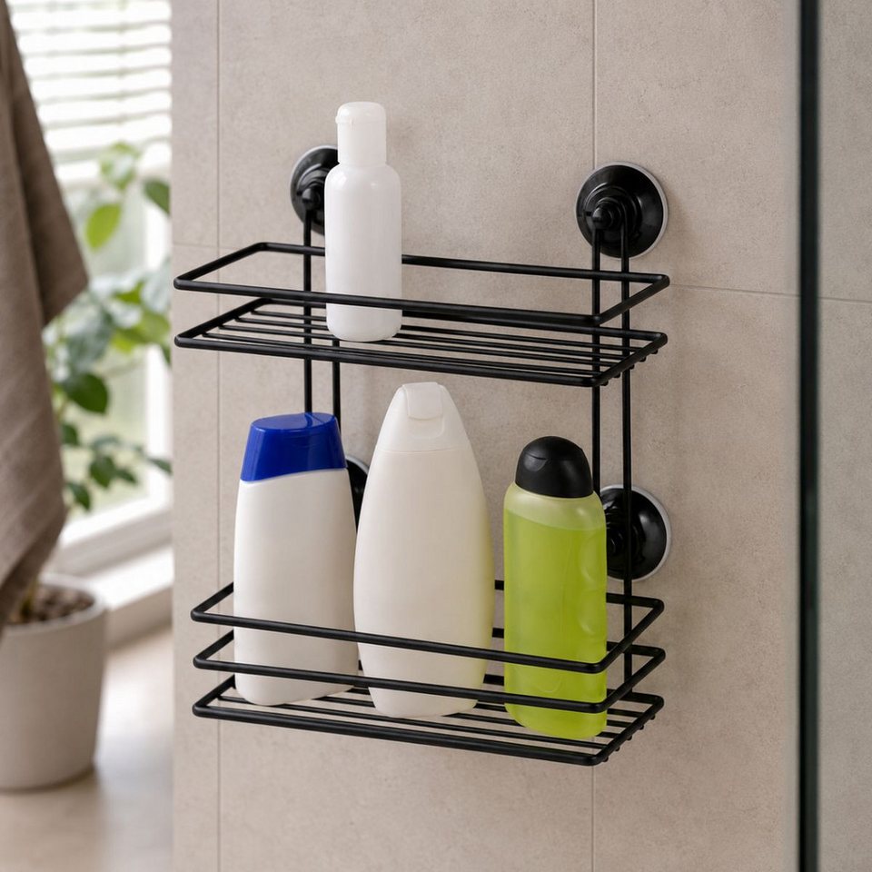 Bath & Shower Badregal Bath & Shower Badregal mit Saugnapf