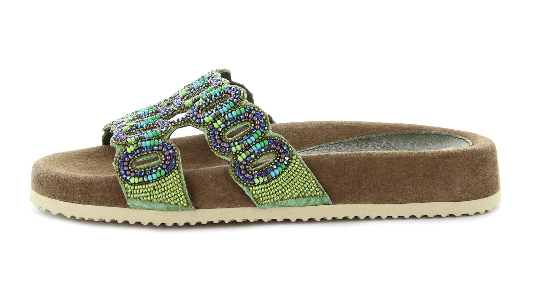 Lazamani Pantolette 75.391 olive günstig online kaufen