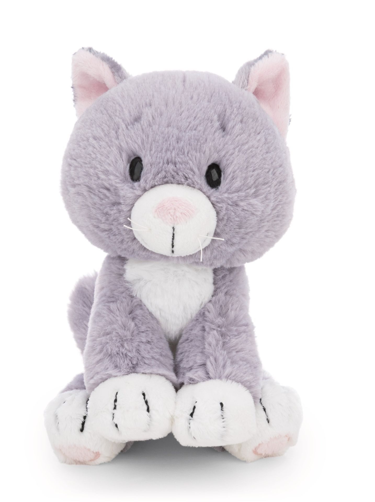 Nici Kuscheltier Nici Kuscheltier Katze sitzend grau 20 cm Plüschkatze
