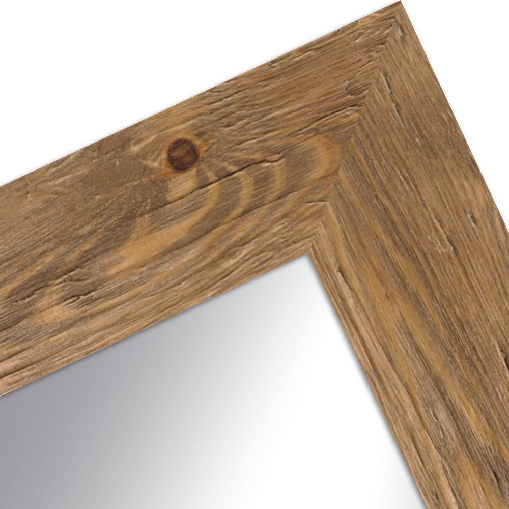 WANDStyle Wandspiegel H780, Vintage Spiegel Eiche 50x60 cm, Wandspiegel, Ganzkörperspiegel Groß – Bild 2 von 5