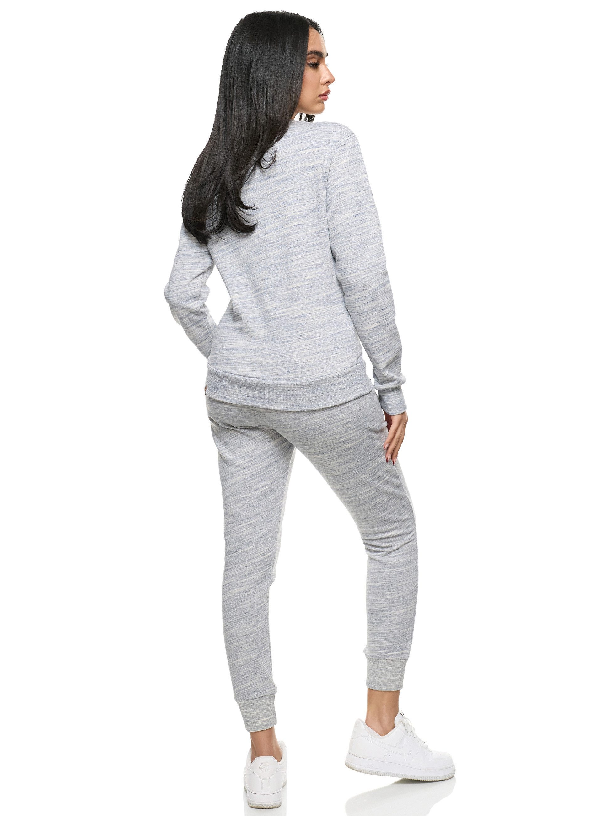 REPUBLIX Jogginganzug REBECCA, Damen Zweiteiler Hausanzug Training Sportanzug Jogginganzug