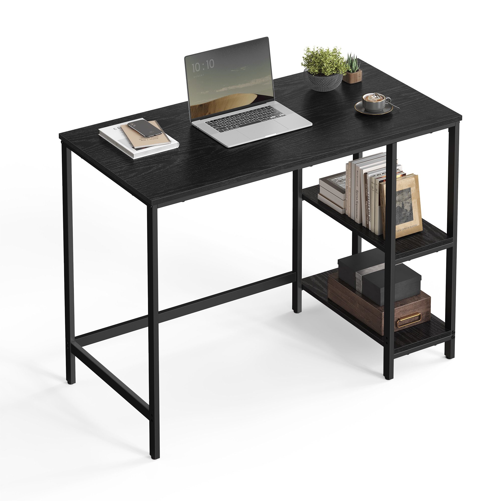VASAGLE Schreibtisch Computertisch, 100cm Bürotisch mit günstig online kaufen