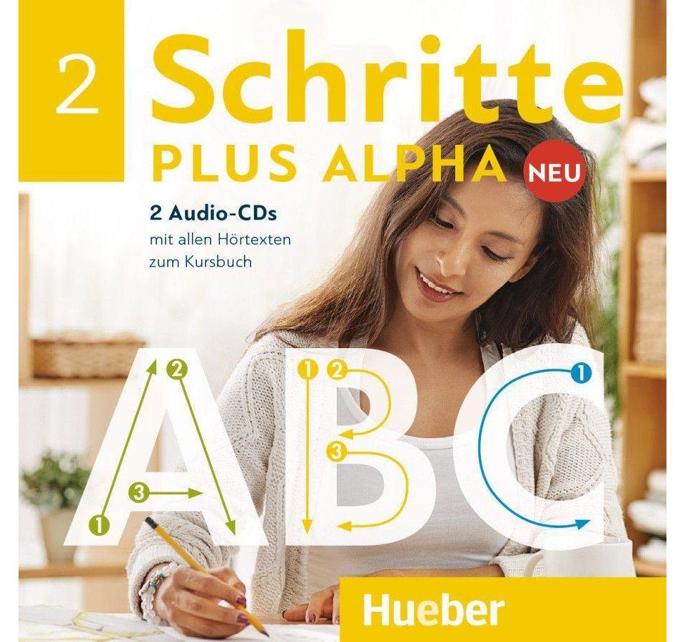 Hörspiel-CD Schritte plus Alpha Neu. Bd.2, 2 Audio-CDs zum Kursbuch