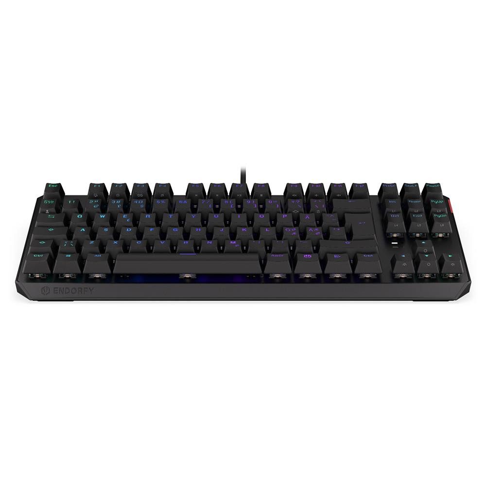 ENDORFY Thock TKL NO Red Gaming-Tastatur (TKL-Gaming-Tastatur mit Kailh Red Schaltern und RGB)