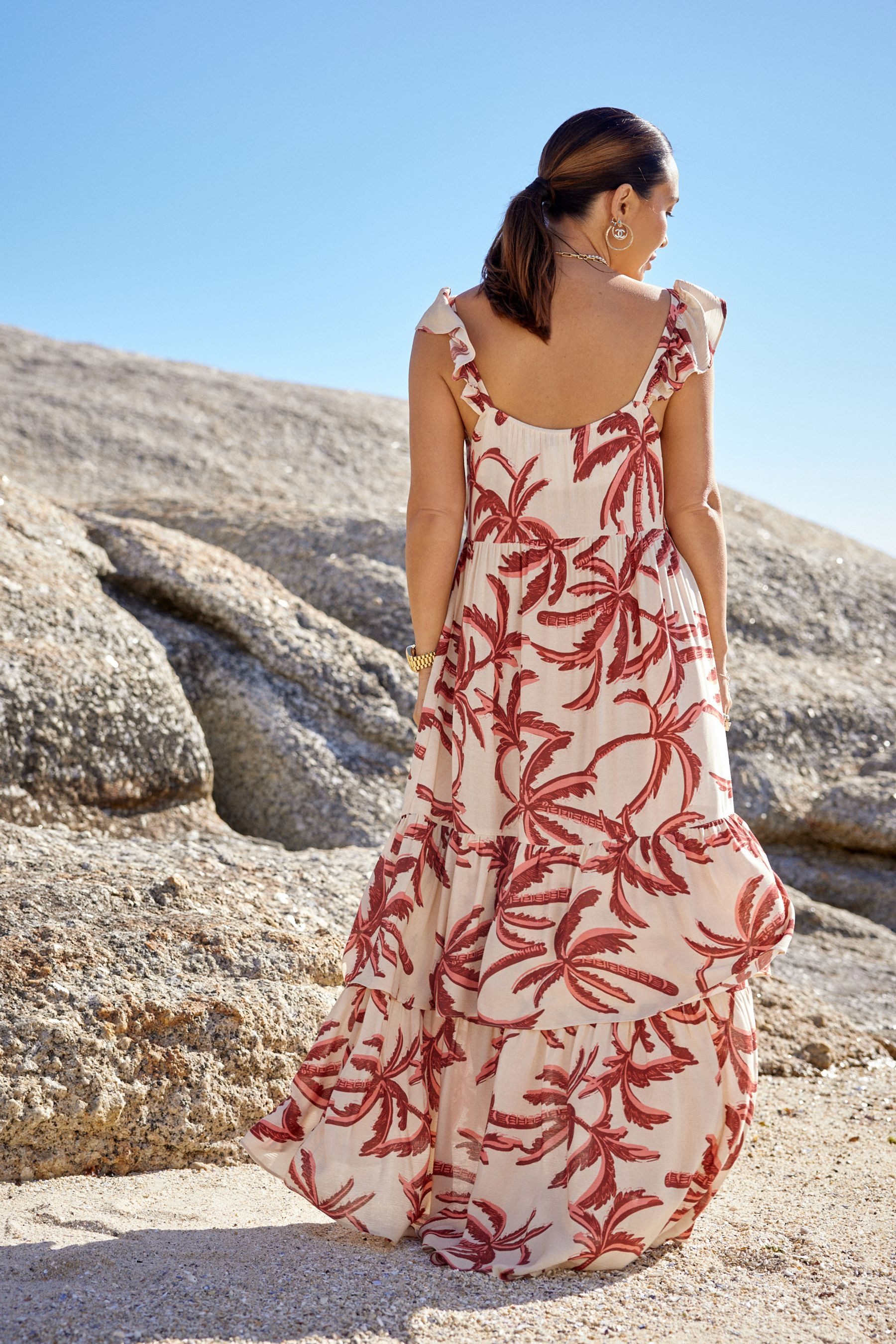 Myleene Klass Sommerkleid Myleene Klass Gestuftes günstig online kaufen