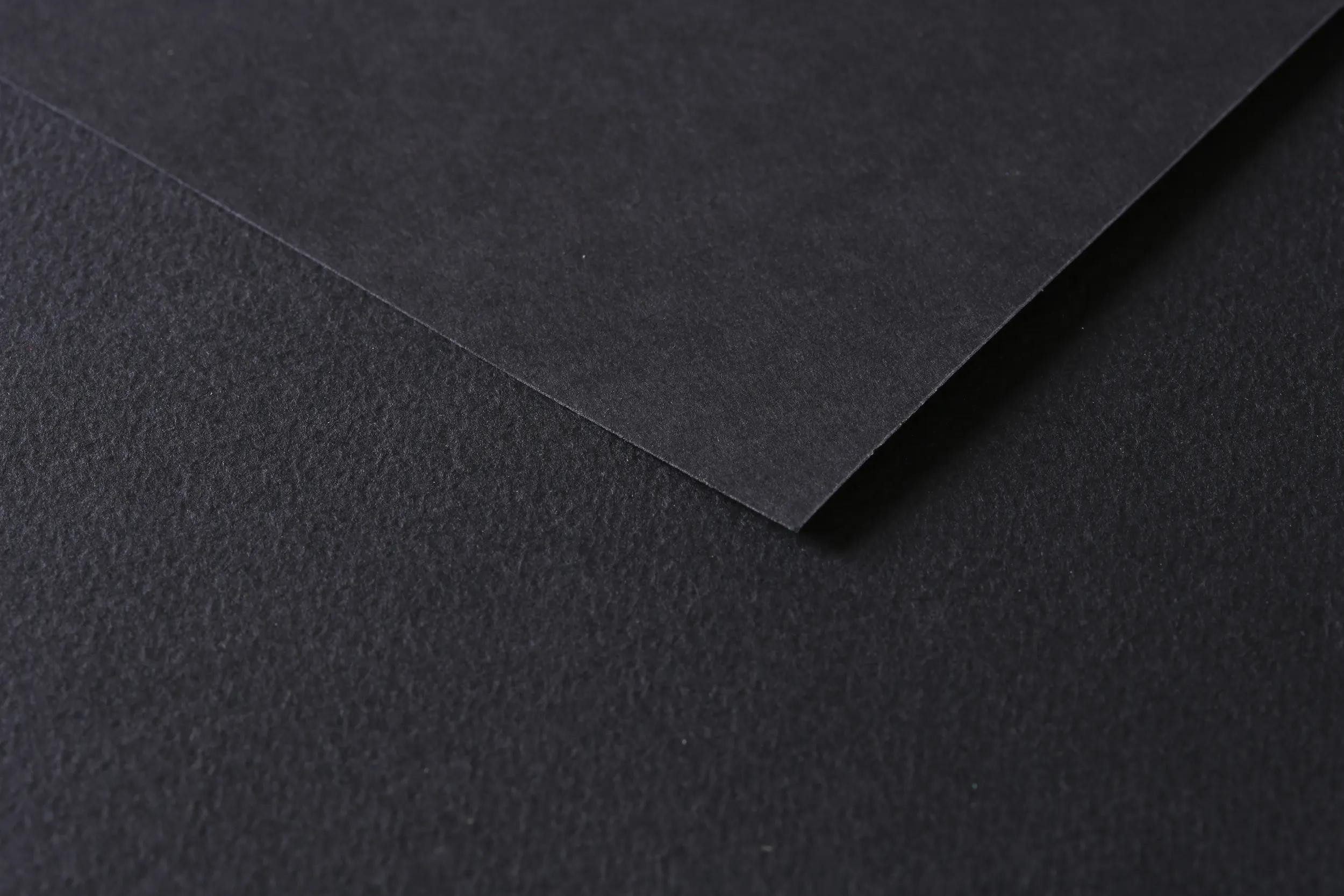 CLAIREFONTAINE Fotopapier Zeichenpapier Tulipe A4 160g, Ries 100 Blatt - Schwarz 960470C, Bögen Clairefontaine