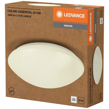 Ledvance Wandleuchte LEDVANCE Ceiling Essential 4058075762497 LED-Wandleuchte 13 W LED-Mo