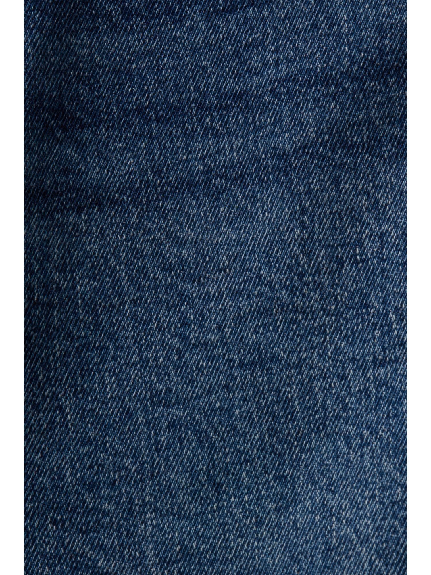 Esprit Straight-Jeans Gerade, konische mit Jeans mittelhohem Bund