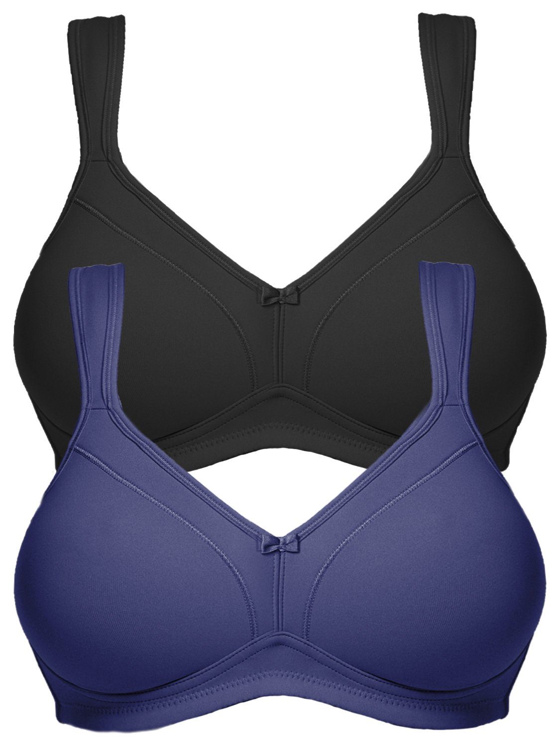 Set: Soft-BH 2er Pack BH ohne Bügel Topsy