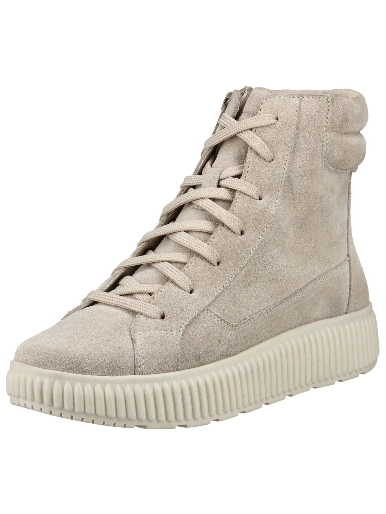 Geox Stiefelette Veloursleder Schnürstiefelette