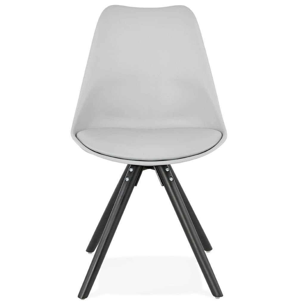 KADIMA x (grey,black) 48 Stuhl Grau DESIGN ARTEMIS Kunstleder Esszimmerstuhl