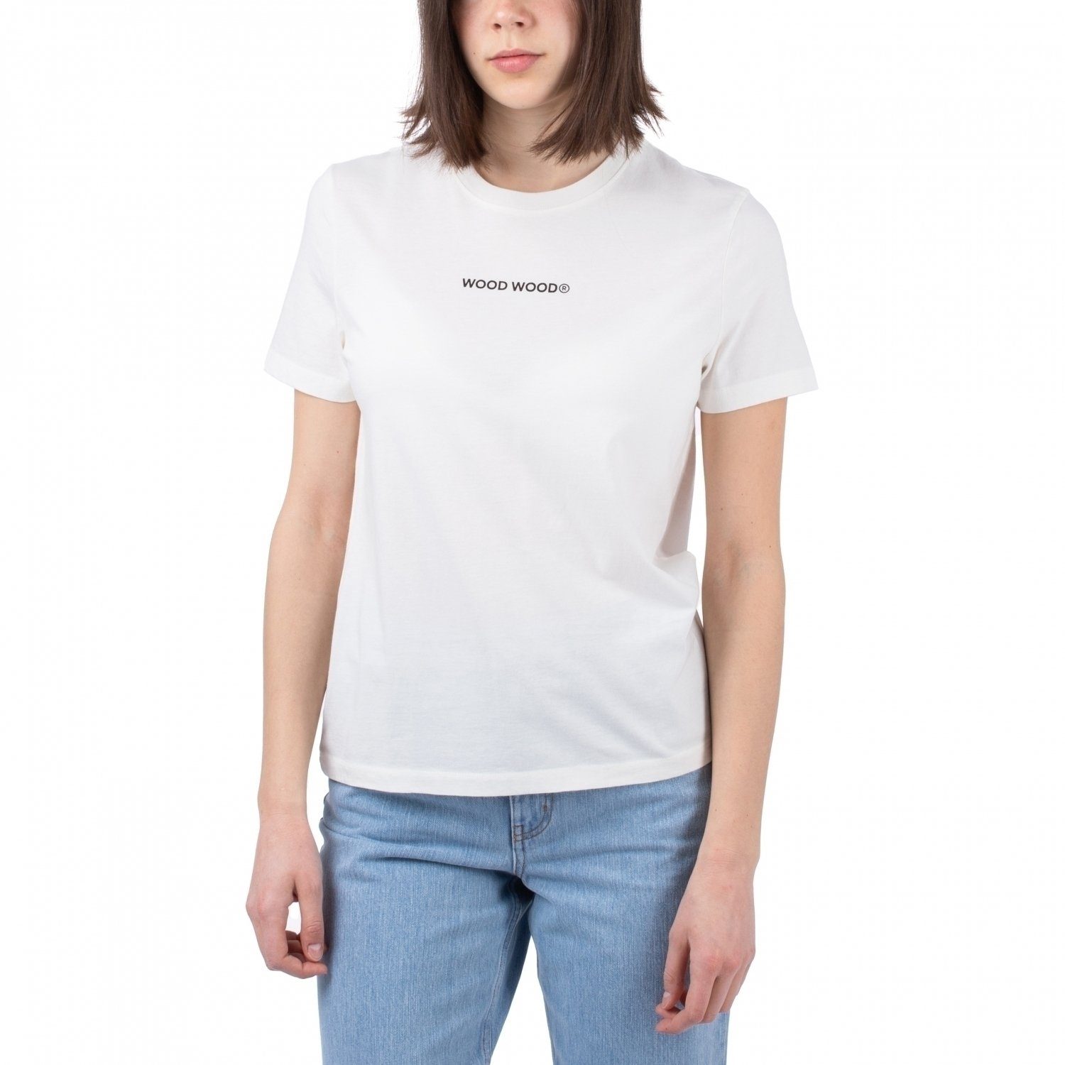 WOOD WOOD T-Shirt Wood Wood Aria Logo T-Shirt Off-White