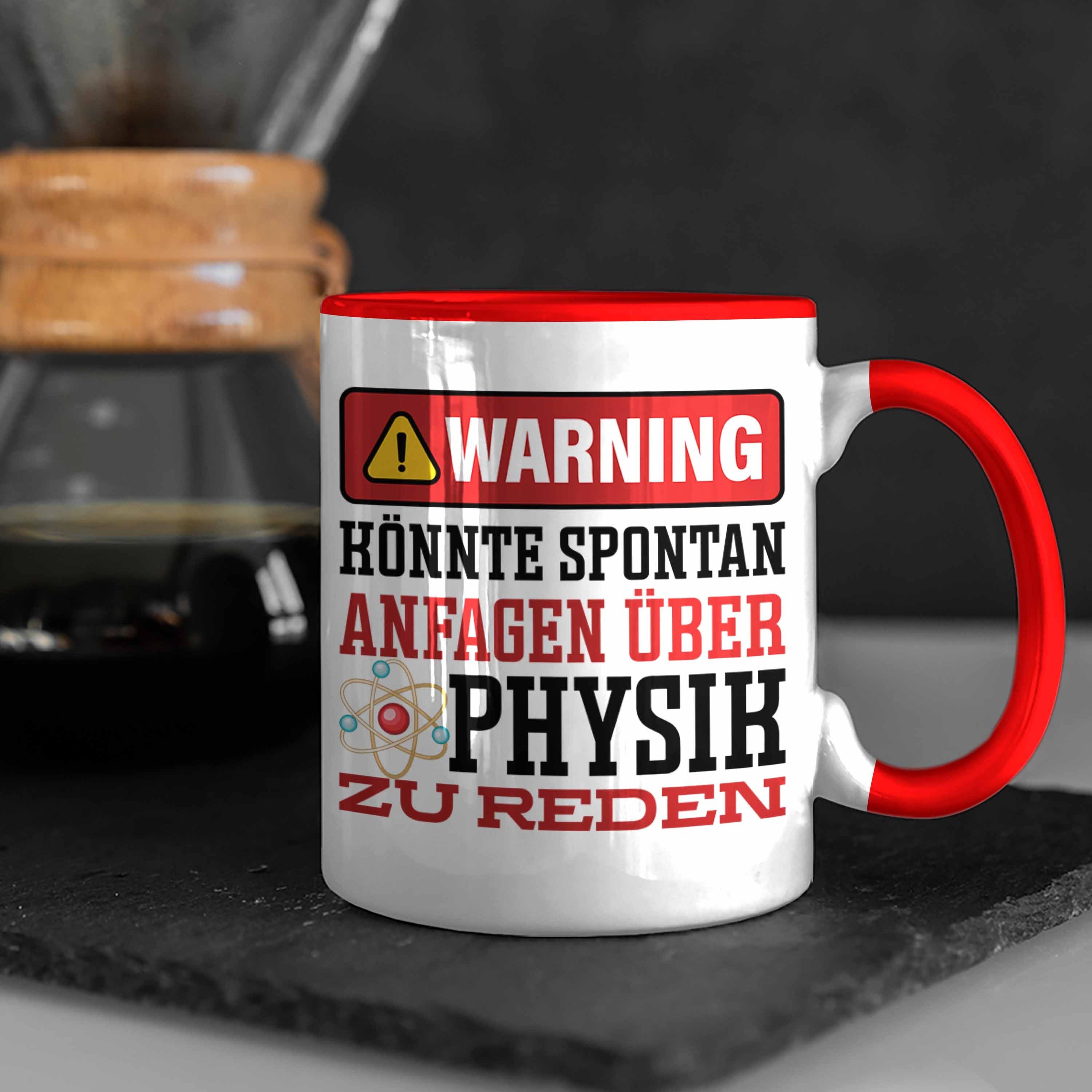 Über Tasse Geschenk Physiker Physiker Tasse Spontan Physiklehrer Spruch Rot Trendation für