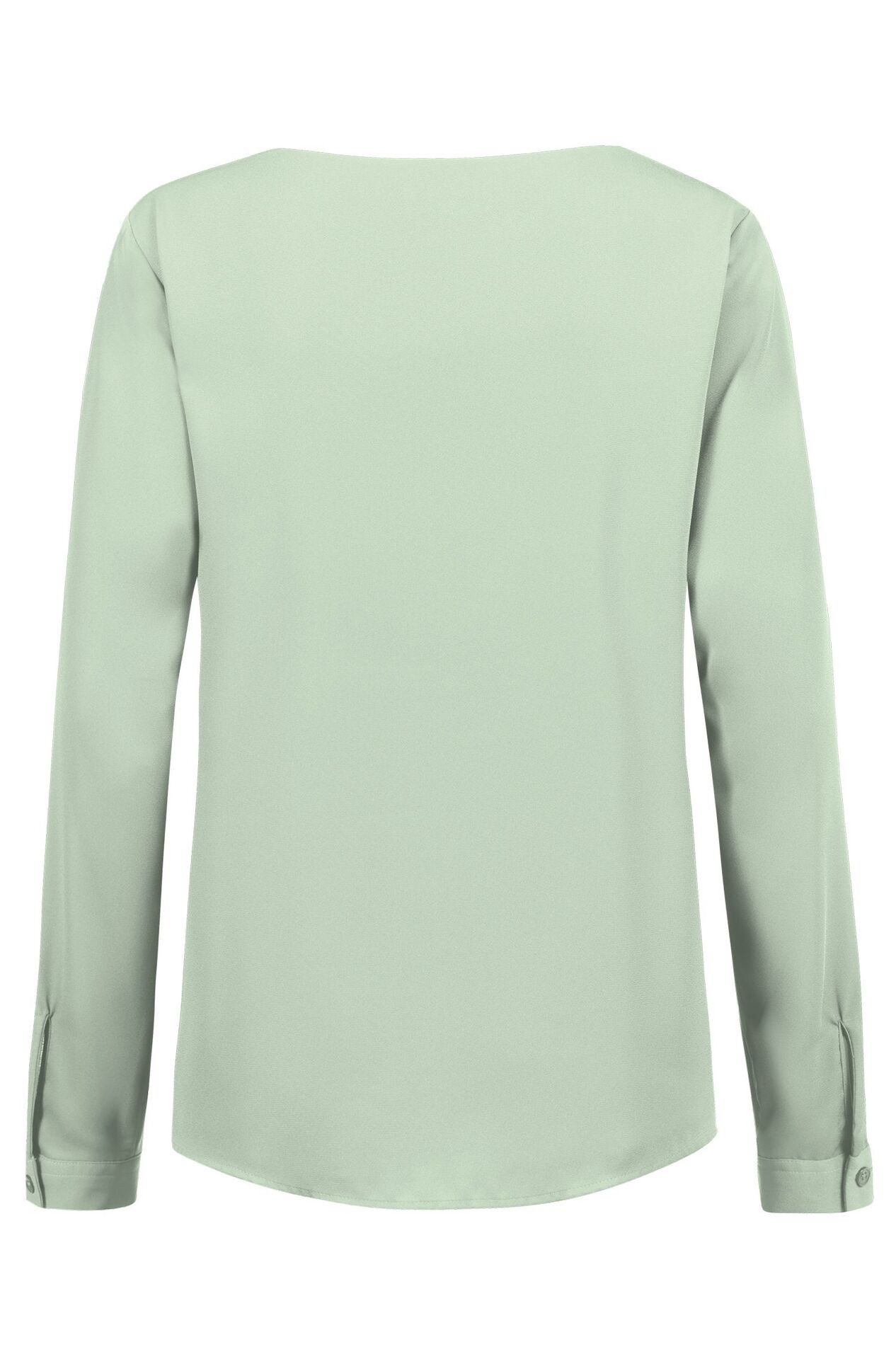 GREIFF Langarmbluse Greiff CHIFFON Damen Chiffon-Bluse Langarm Rundhals Reg günstig online kaufen
