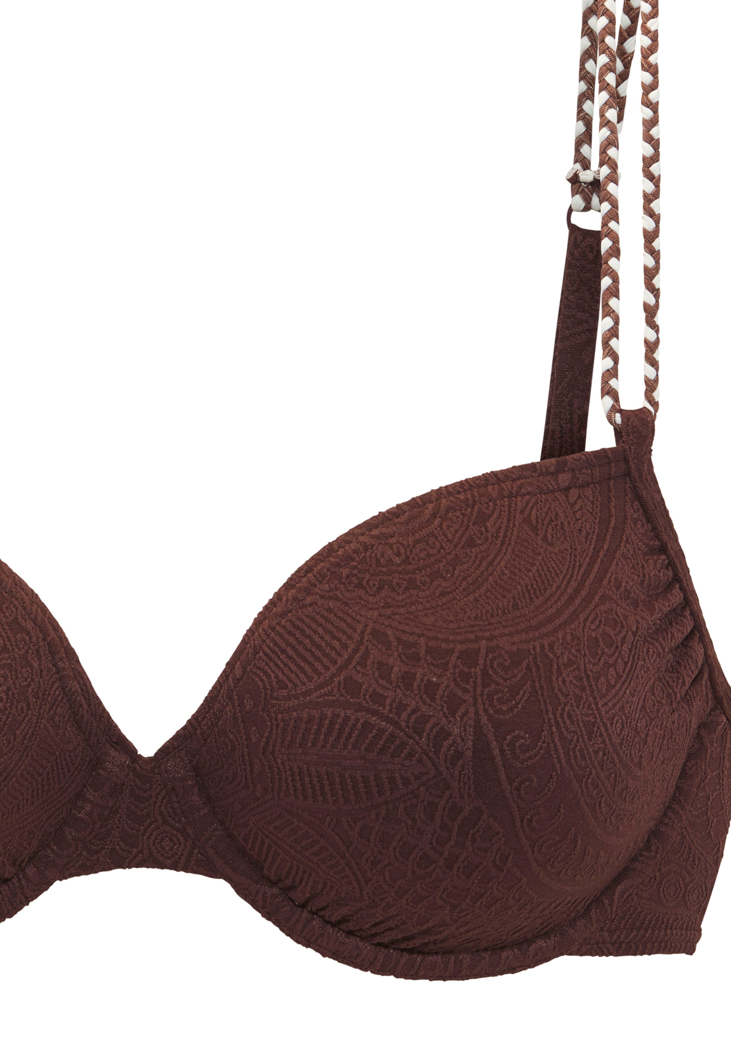 s.Oliver Bügel-Bikini-Top Ada, mit gemusterter Strukturware