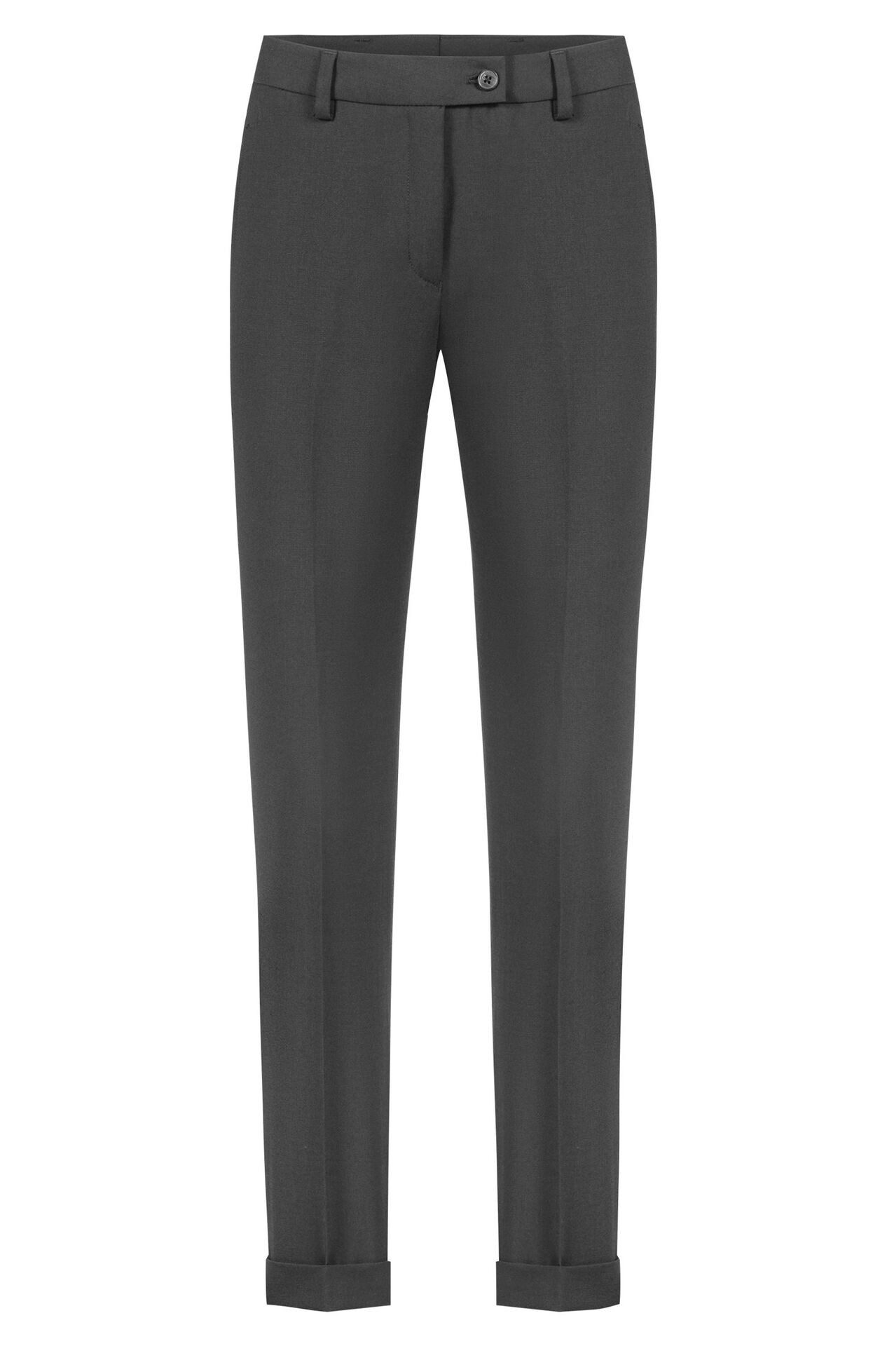 Anzughose Greiff Corporate PREMIUM Damen Business-Hose Slim-Fit Anthrazit