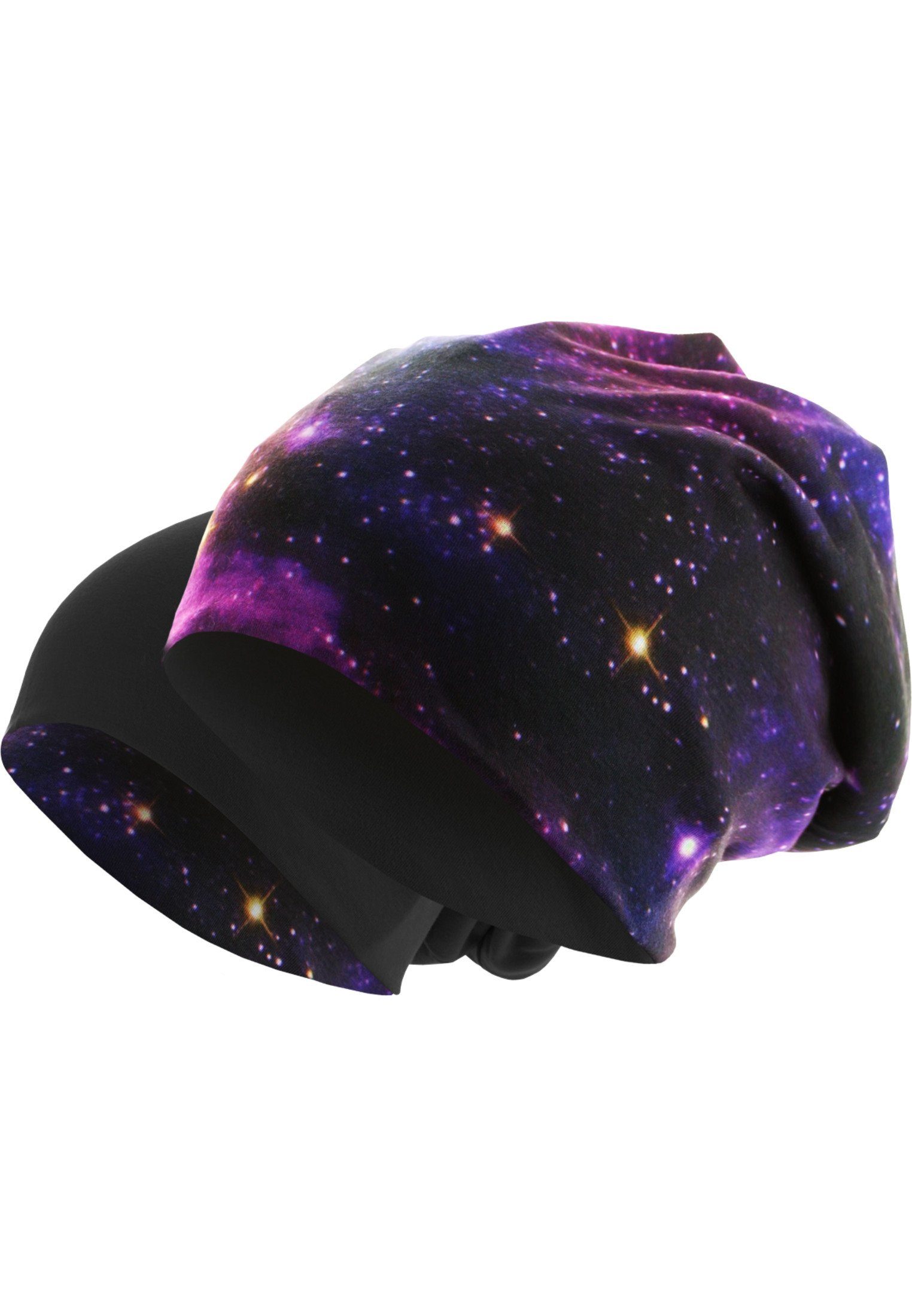 galaxy/black Printed Accessoires (1-St) MSTRDS Beanie Jersey Beanie