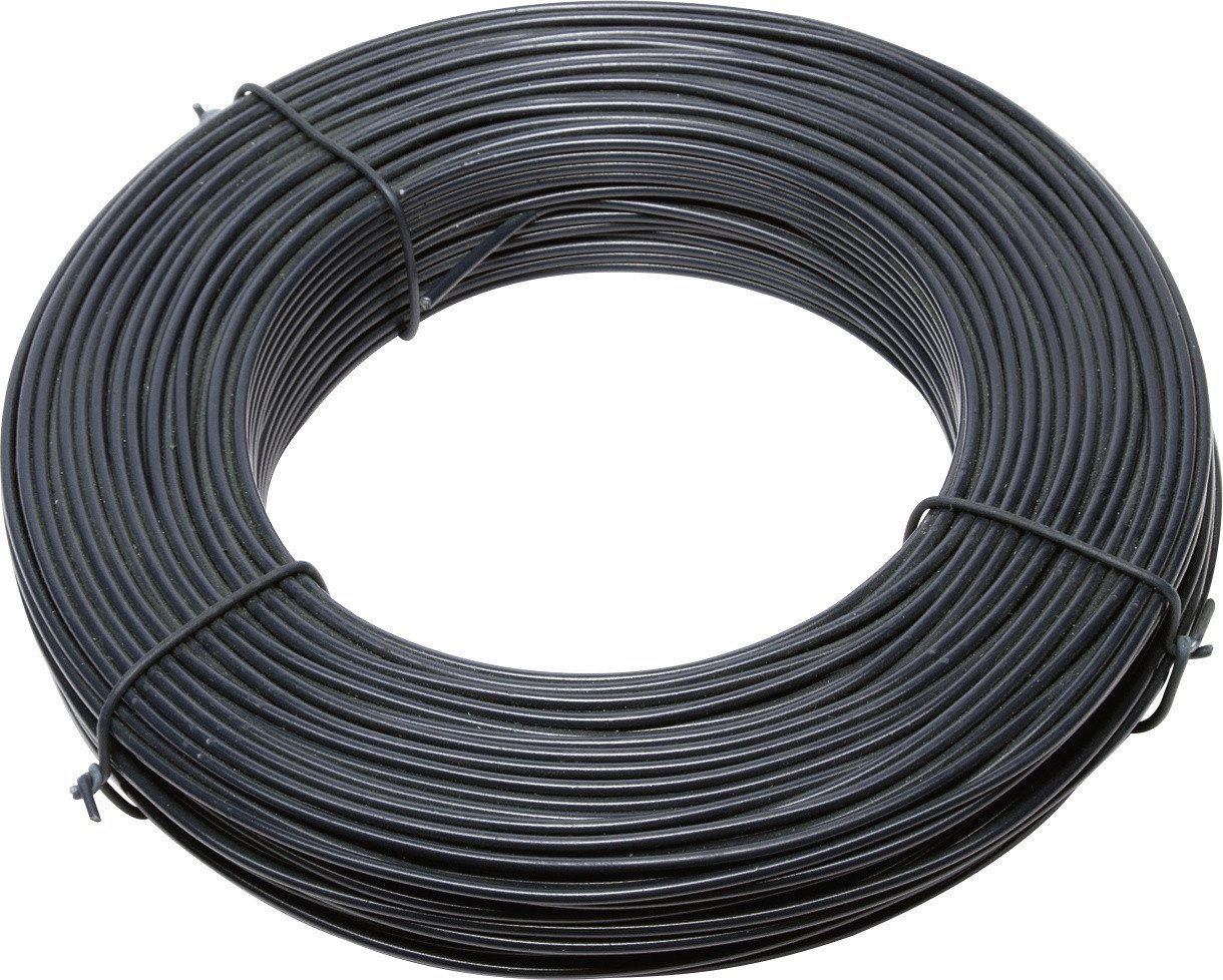 Floraworld Zaun-Eckverbinder Floraworld Bindedraht 100 m x 2 mm anthrazit