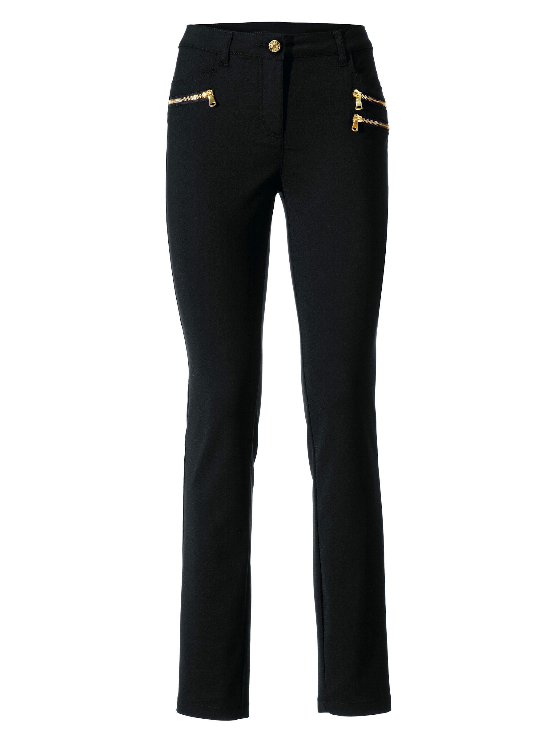 Jerseyhose Bauchweg-Hose normal