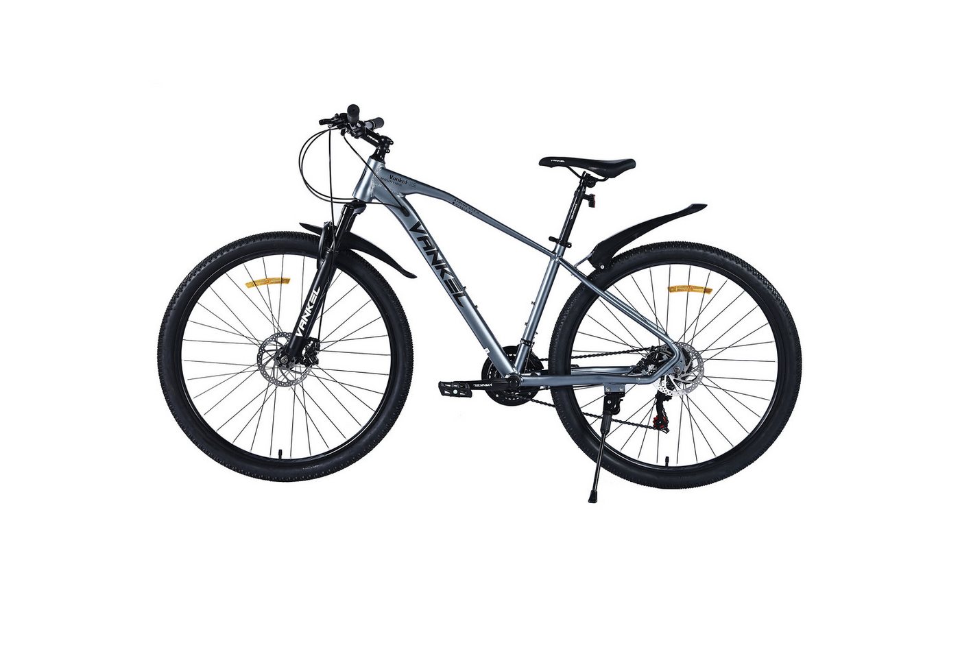 Thumbnail - Vankel Mountainbike Fahrrad 29 Zoll MTB für Damen und Herren, Shimano 21 Gang, (mit Schutzbleche), Scheibenbremse, Hardt...
