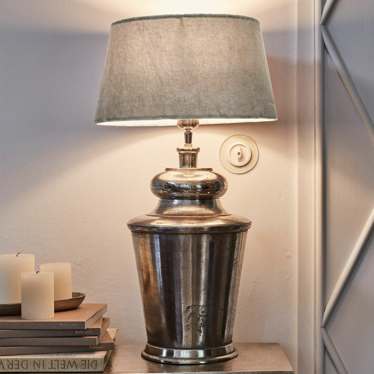 Mirabeau Lampenschirm Lampenschirm Anfor beige