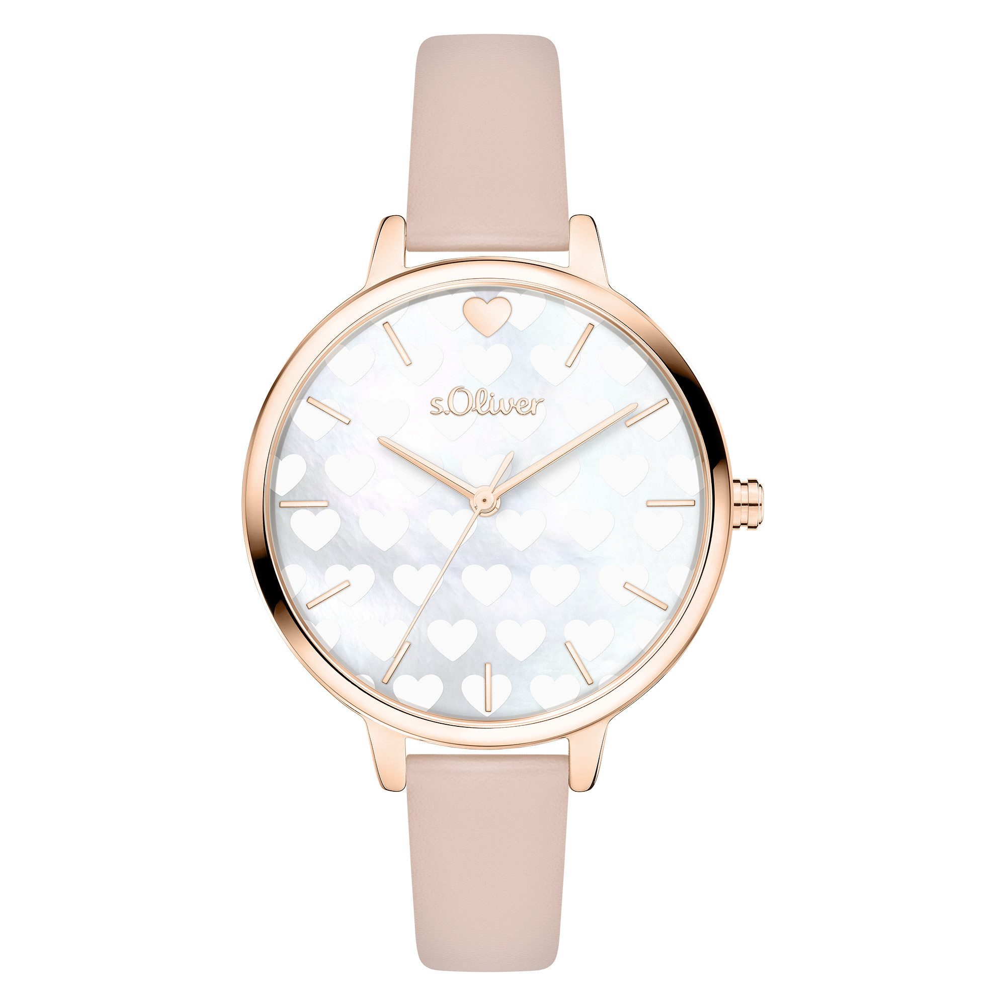 Quarzuhr Charming Time Kunstleder