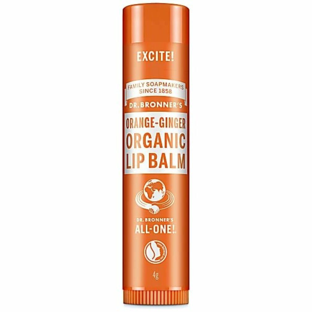 Dr. Bronners Lippenpflegemittel Dr Bronners Lippenbalsam Orange-Ingwer Hangpack