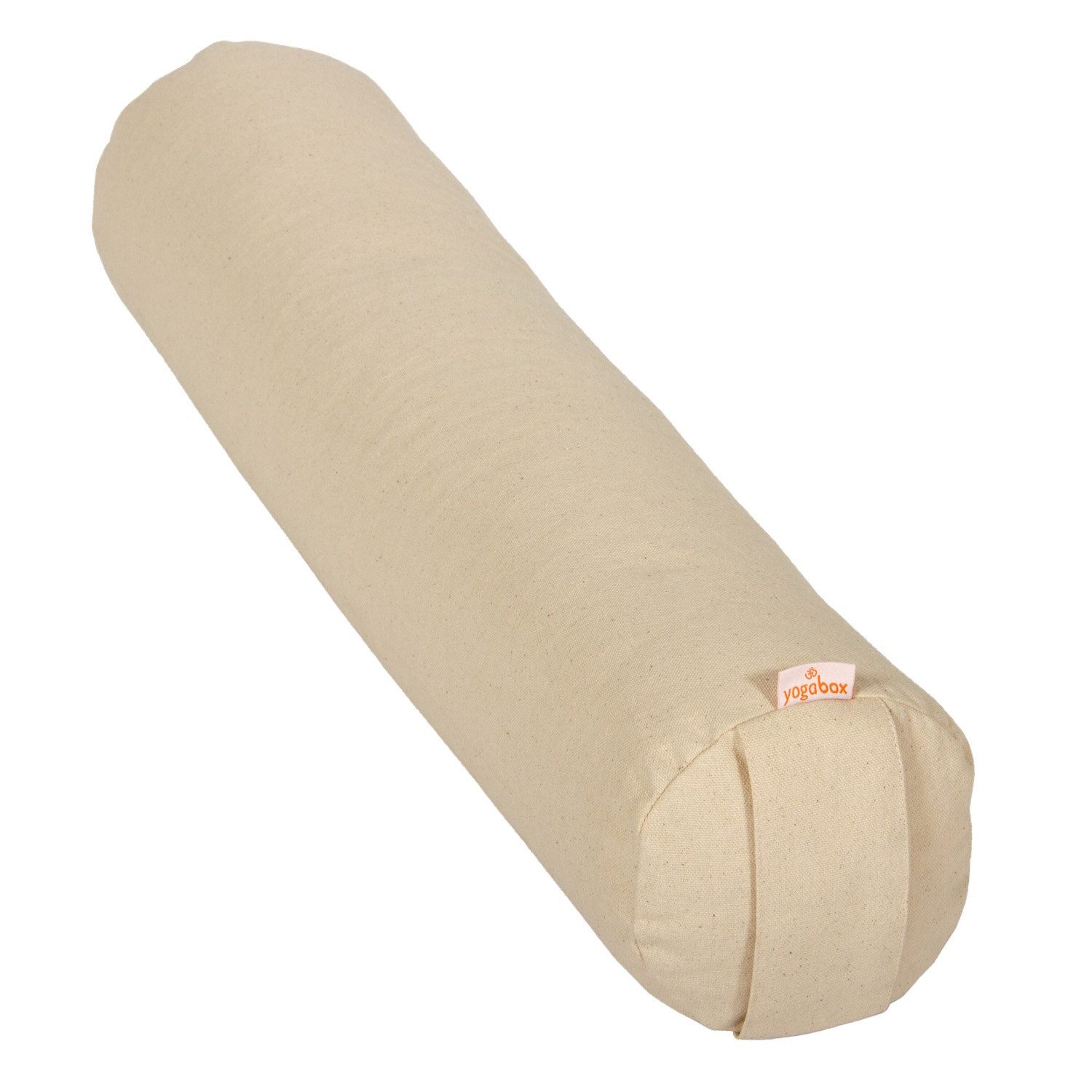 yogabox Yoga Bolster Yoga und Pilates Bolster / Yogarolle BASIC small, robust, anpassbare Füllmenge